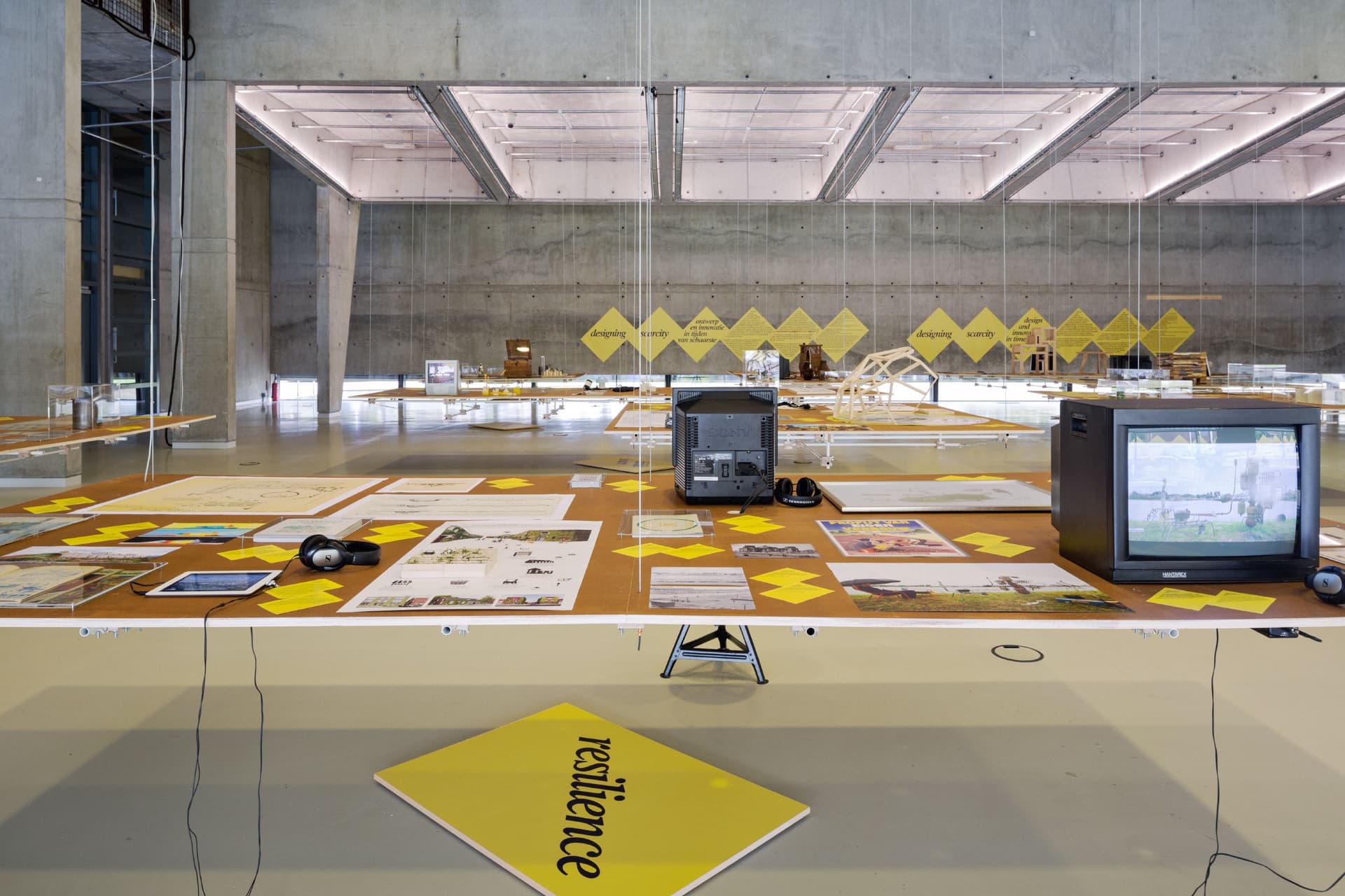 Designing Scarcity, Het Nieuwe Instituut. Foto Johannes Schwartz 