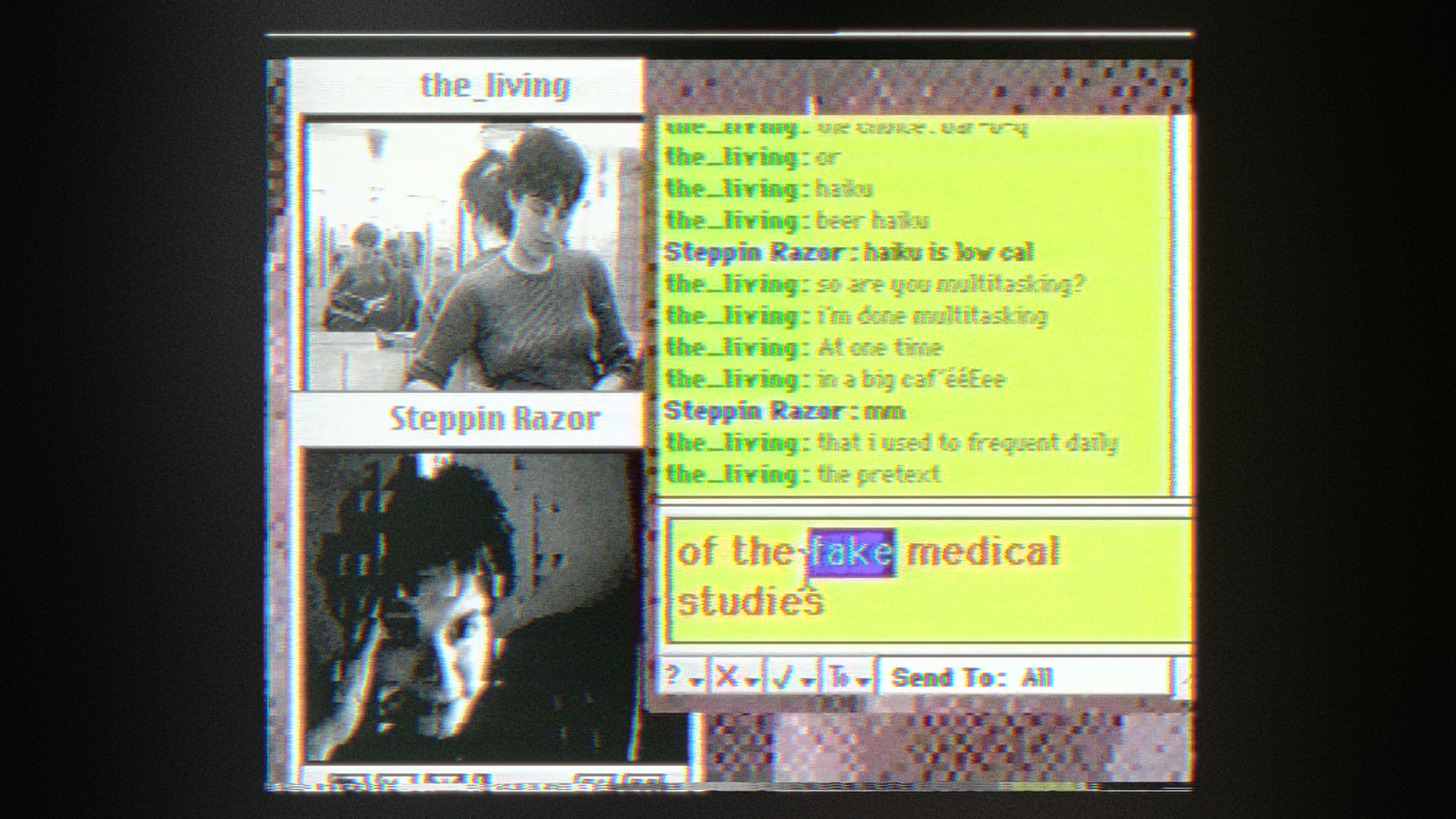Videostill of the_living. by Luc Schraauwers.