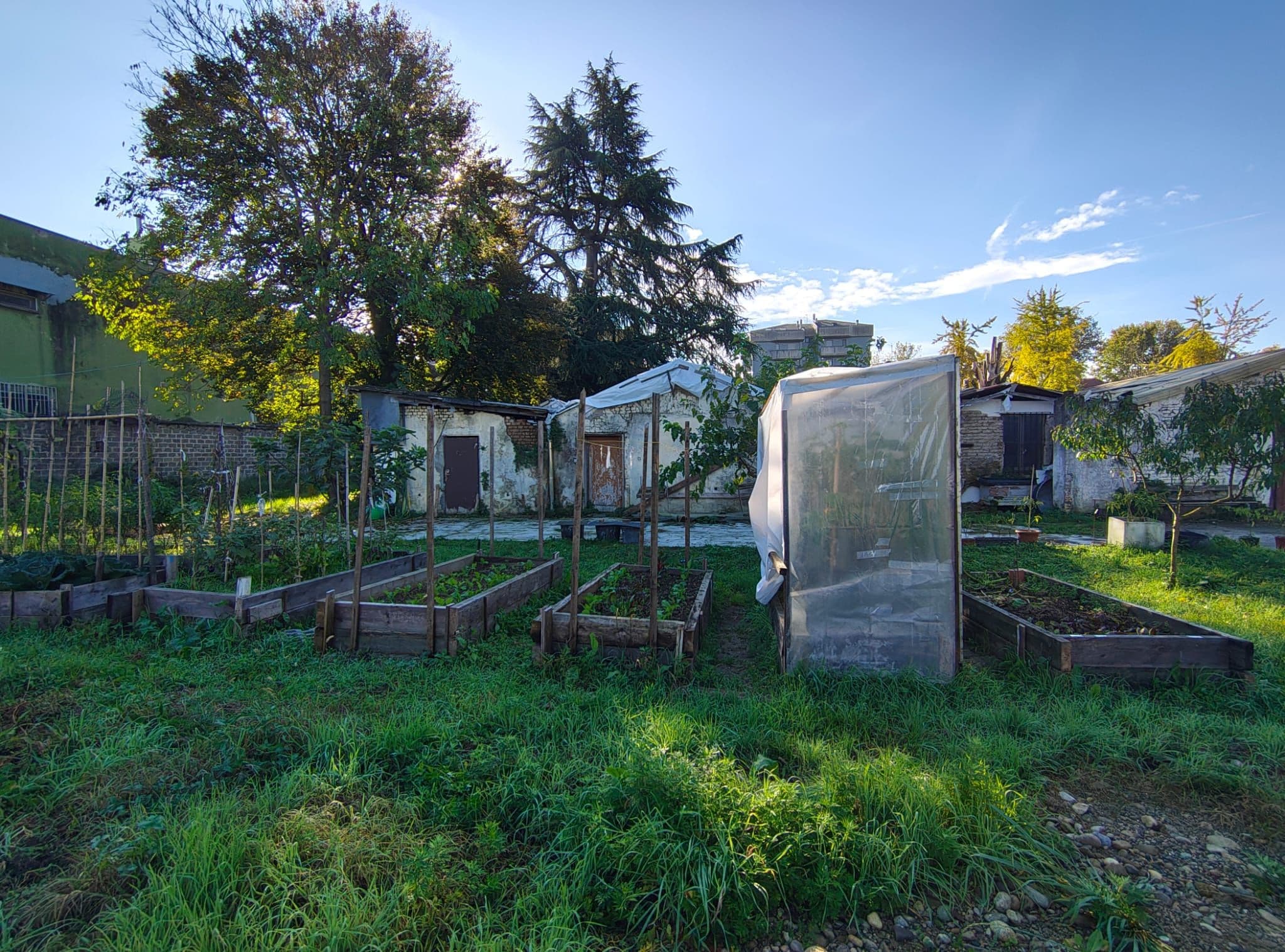 Space at Via Cesari  in Niguarda, a place that is currently redeveloped by Fondazione Abitiamo