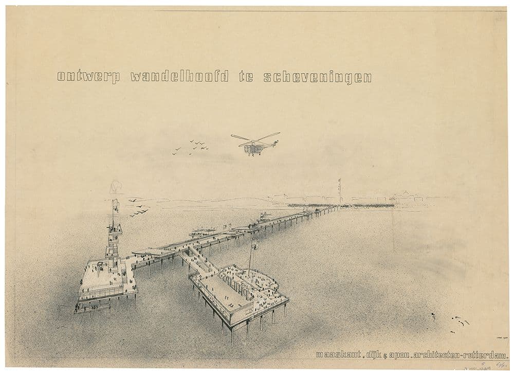  H. Maaskant. Design for the Pier of Scheveningen, 1954-1959 
