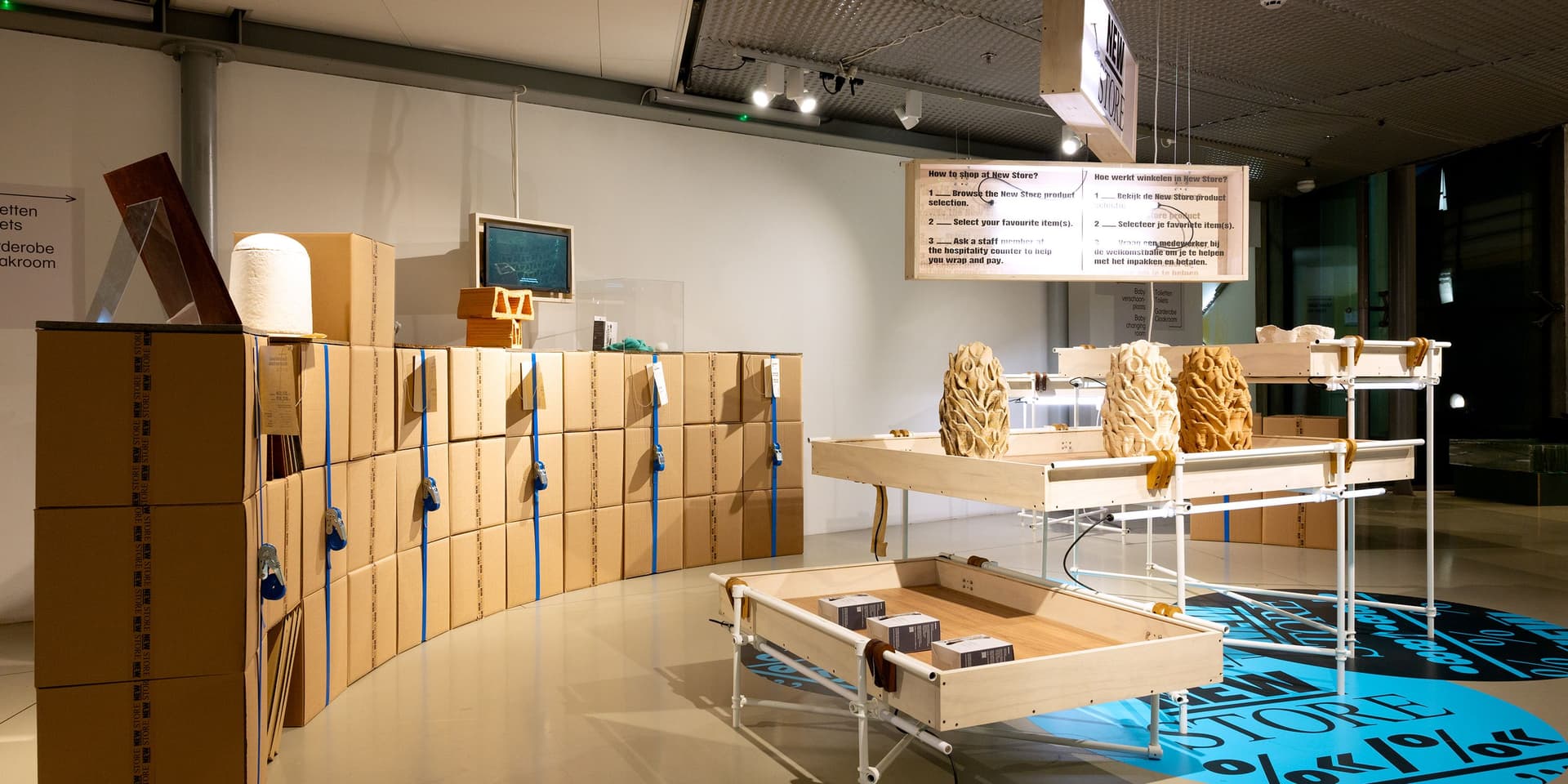 New Store 3.0 in het Nieuwe Instituut. Foto Petra van der Ree