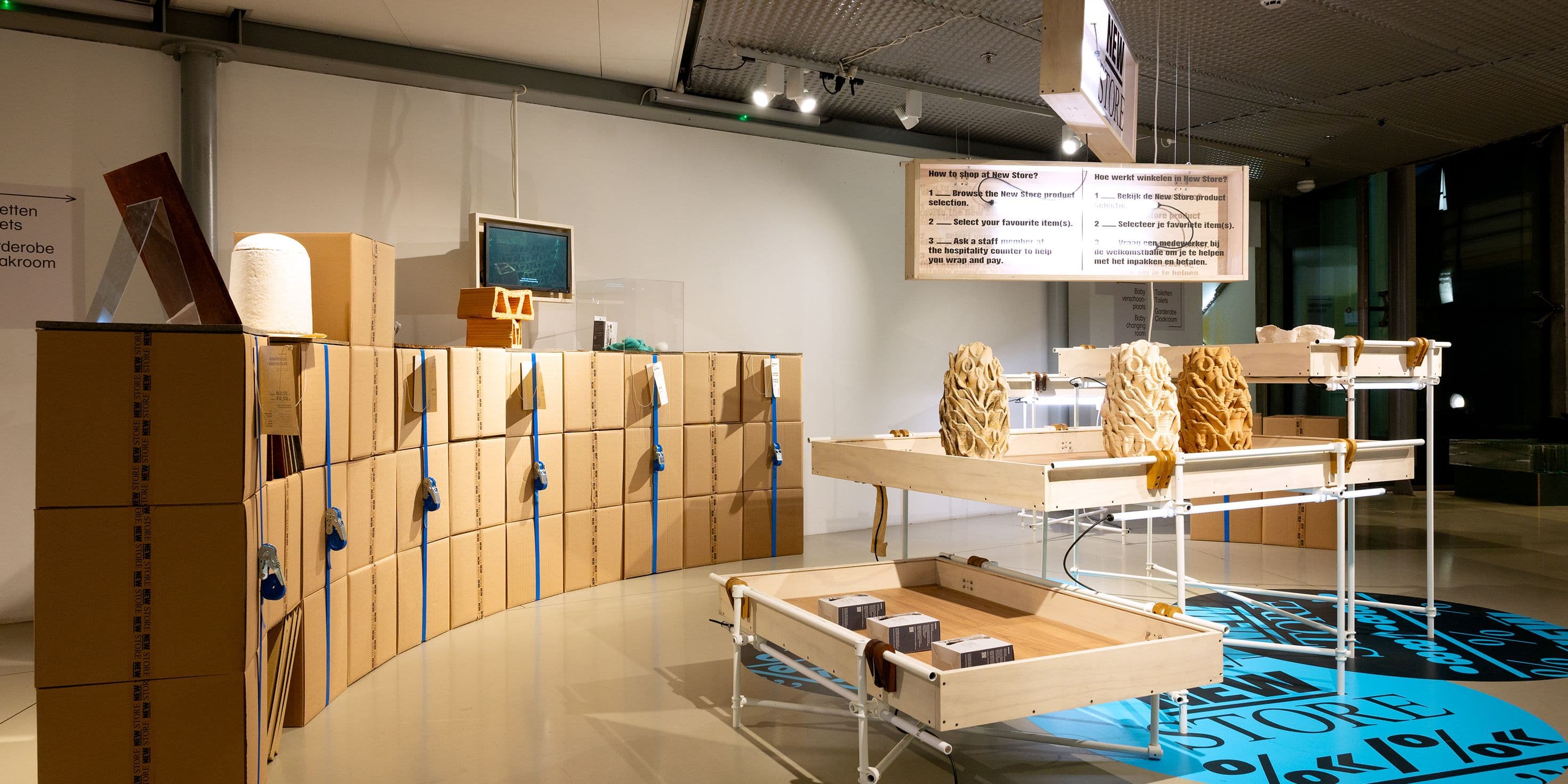 New Store 3.0 in het Nieuwe Instituut. Foto Petra van der Ree