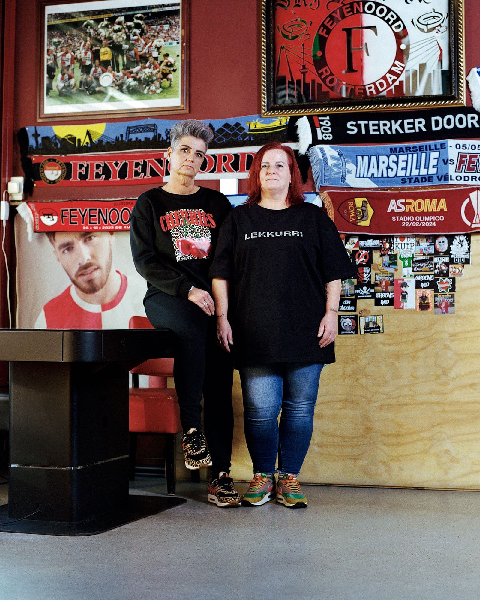 Angela van Dorp and Miranda de Lang, owners of Café Costa del Sol, Rotterdam. Photo: Elizar Veerman