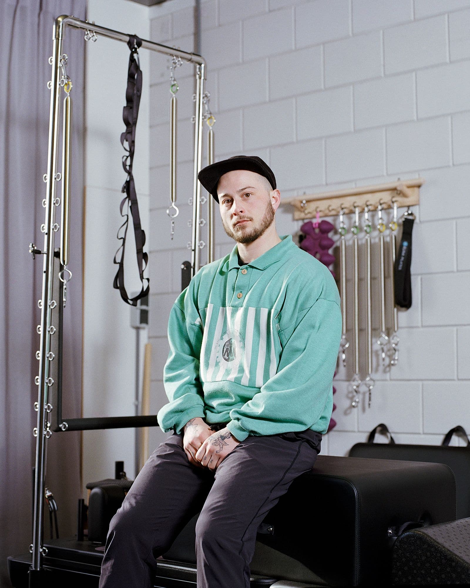 Romy Rockx, founder of Queer Gym, Rotterdam. Photo: Elizar Veerman
