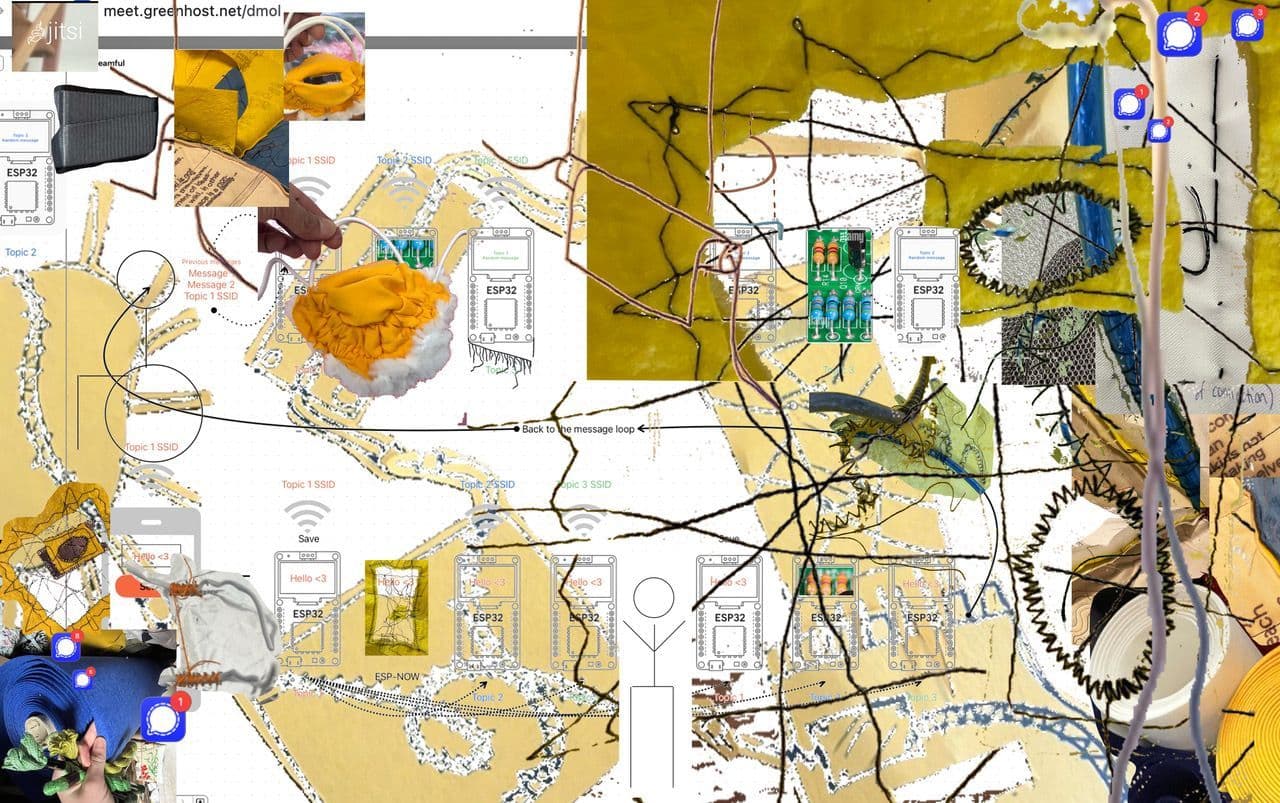 Foto: Een serie online en offline experimenten beweegt door het beeld.
