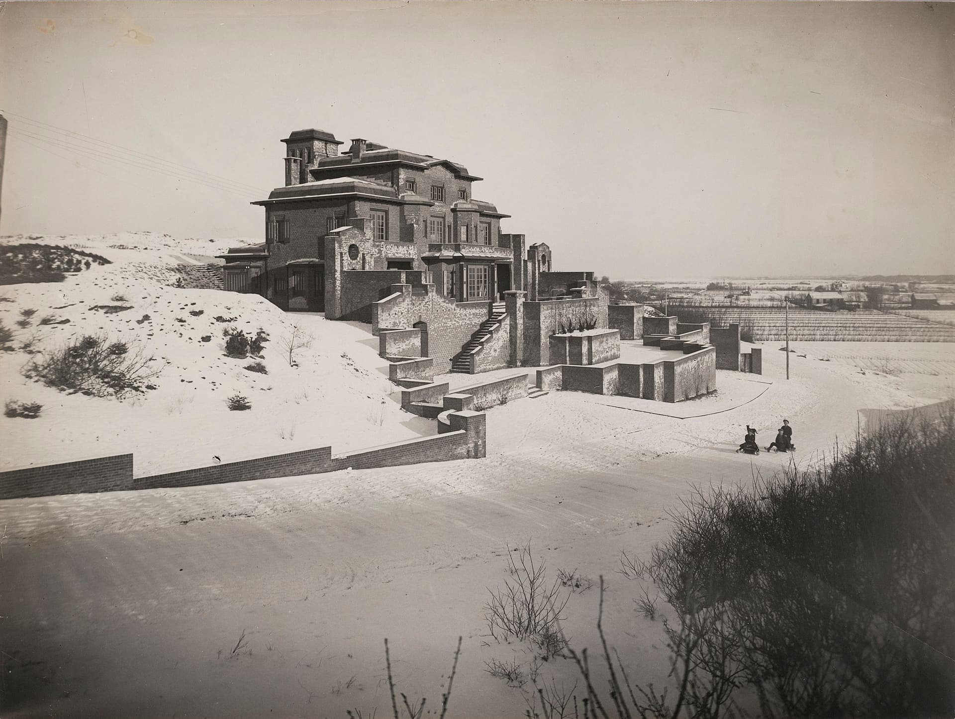 W. Kromhout. Villa Ruys, Noordwijk aan Zee. Fotograaf onbekend. 