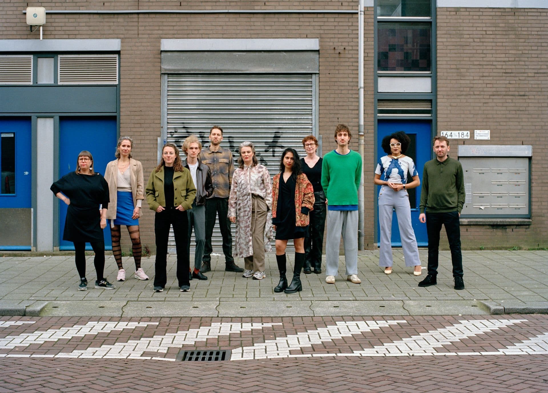 De redactie van Vers Beton. Foto: Willem de Kam