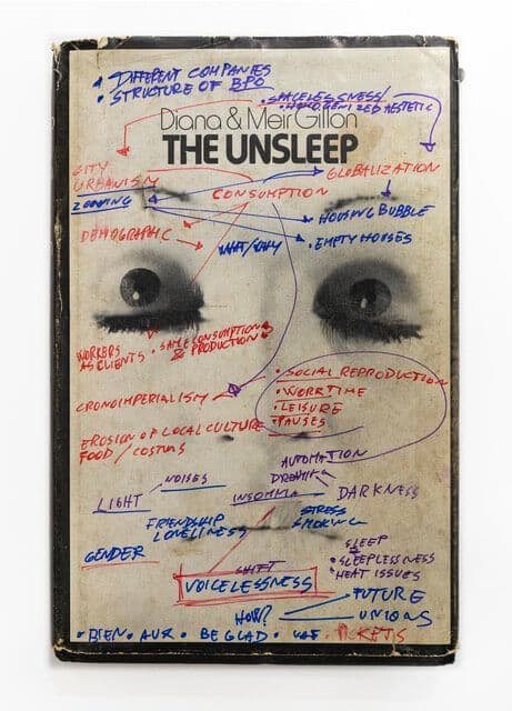 Boekomslag "The Unsleep" door Diana & Meir Gillon (1962). 