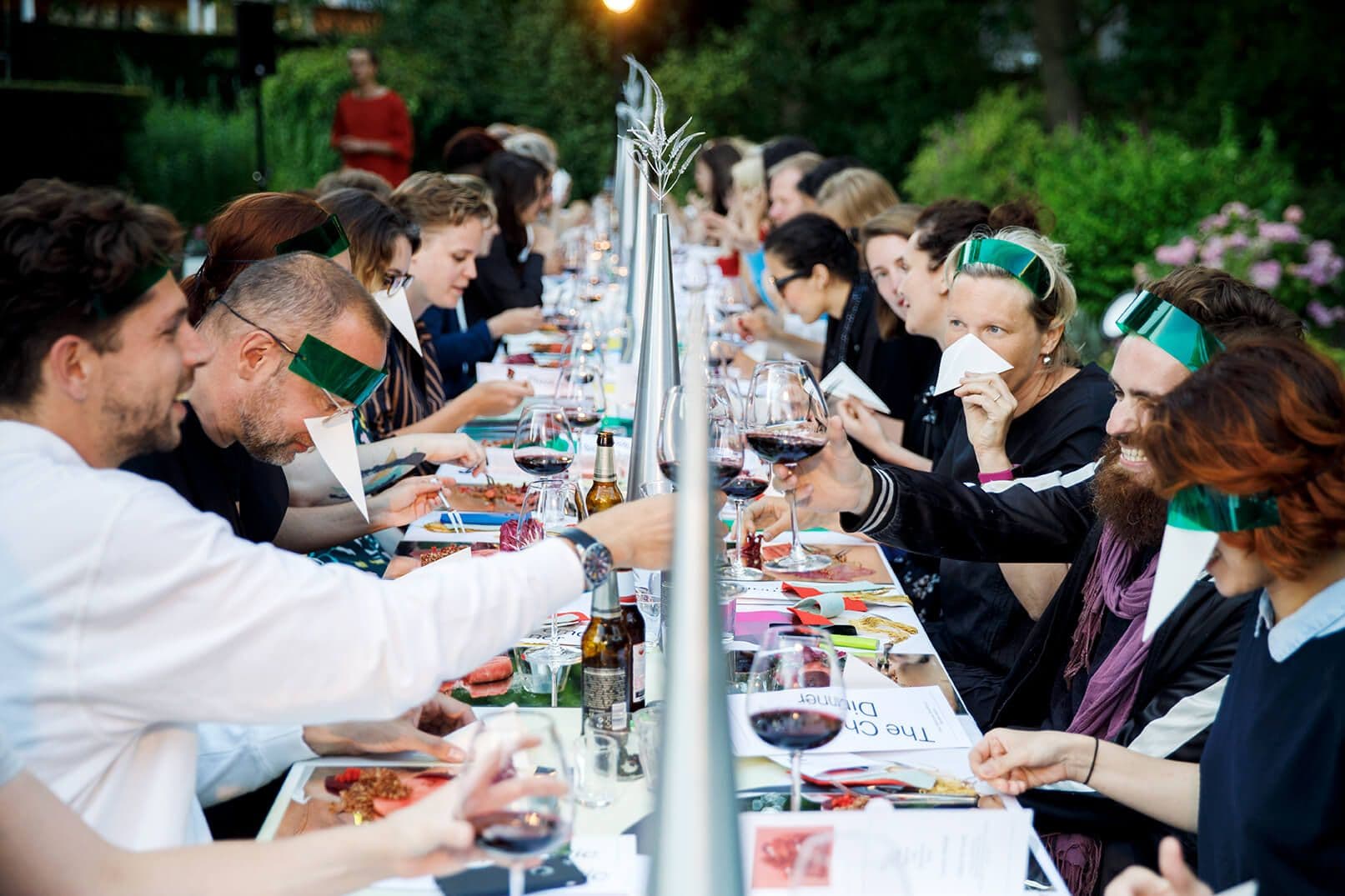 Chromatic Dinner 2018  / Het Nieuwe Instituut – Photo: Aad Hogendoorn 