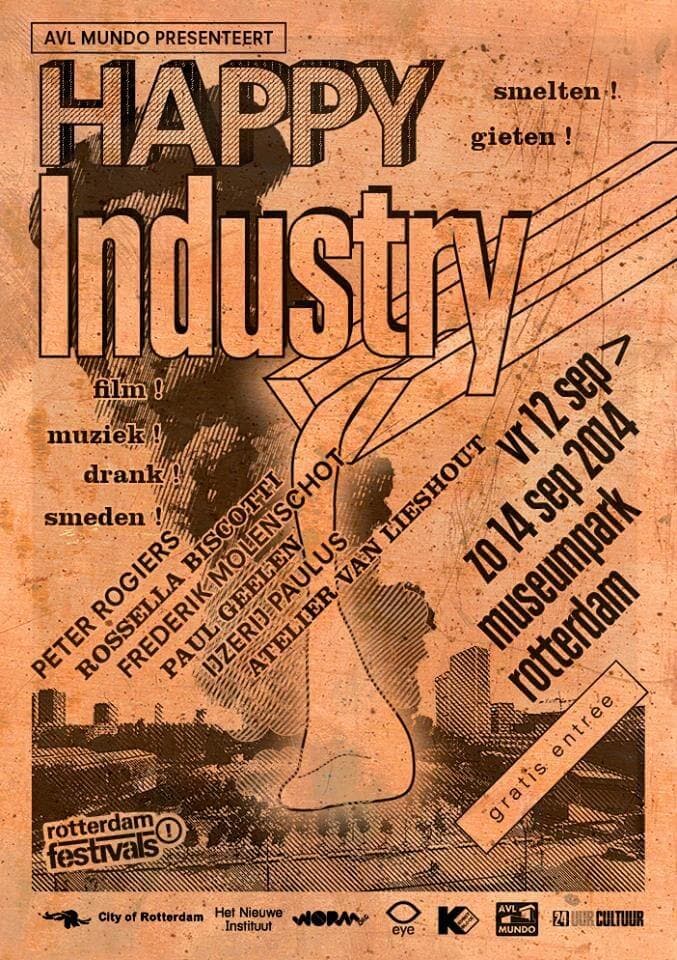 Poster Happy Industry, AVL-Mundo 