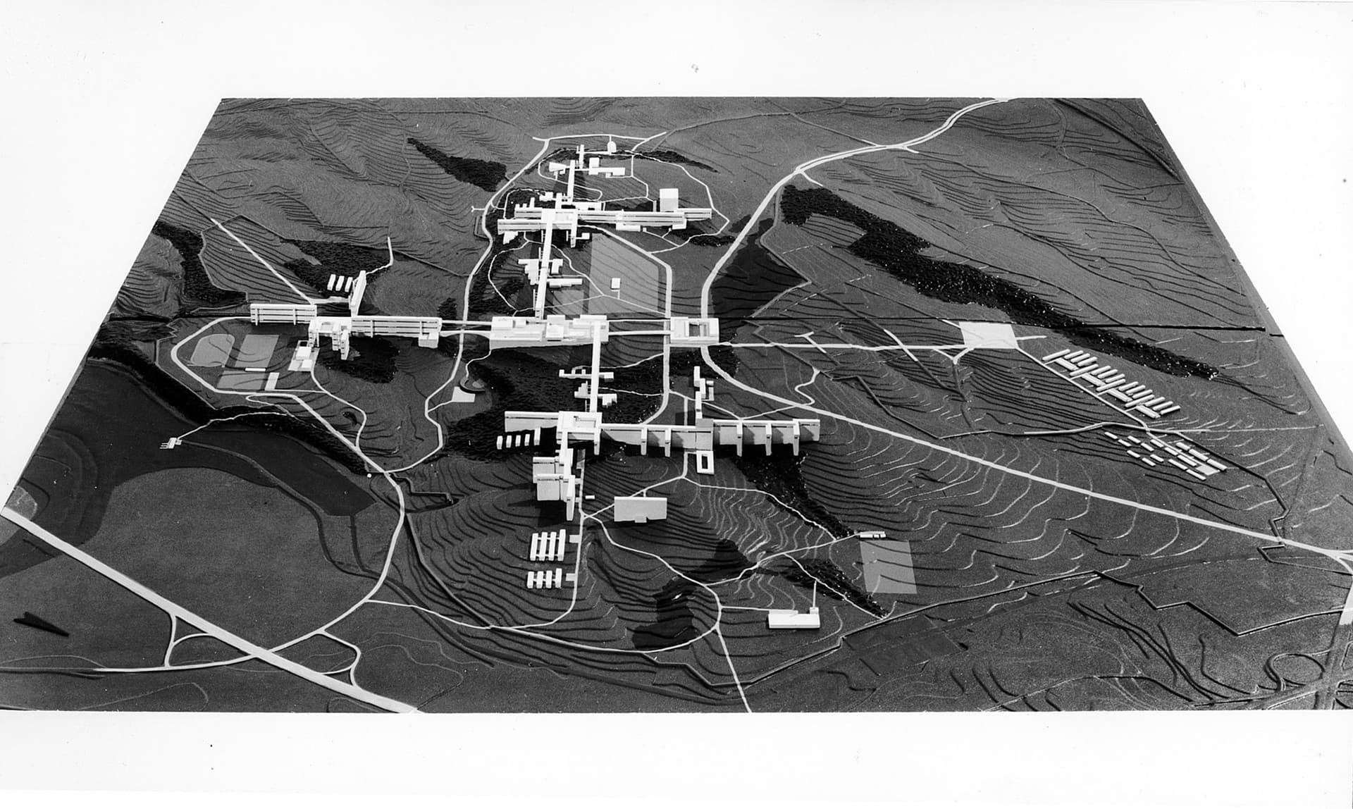 Van den Broek en Bakema. Competition Design University of Bochum, Germany. 1962-1963. Collection Het Nieuwe Instituut. 