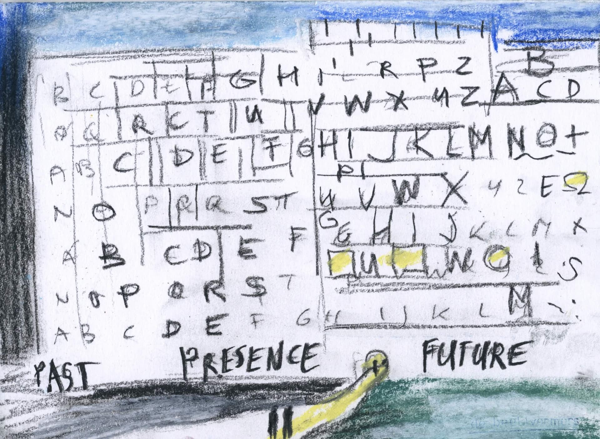 Thursday Night with Chus Martínez and Beatrix Ruf. Visual report by De Beeldvormers