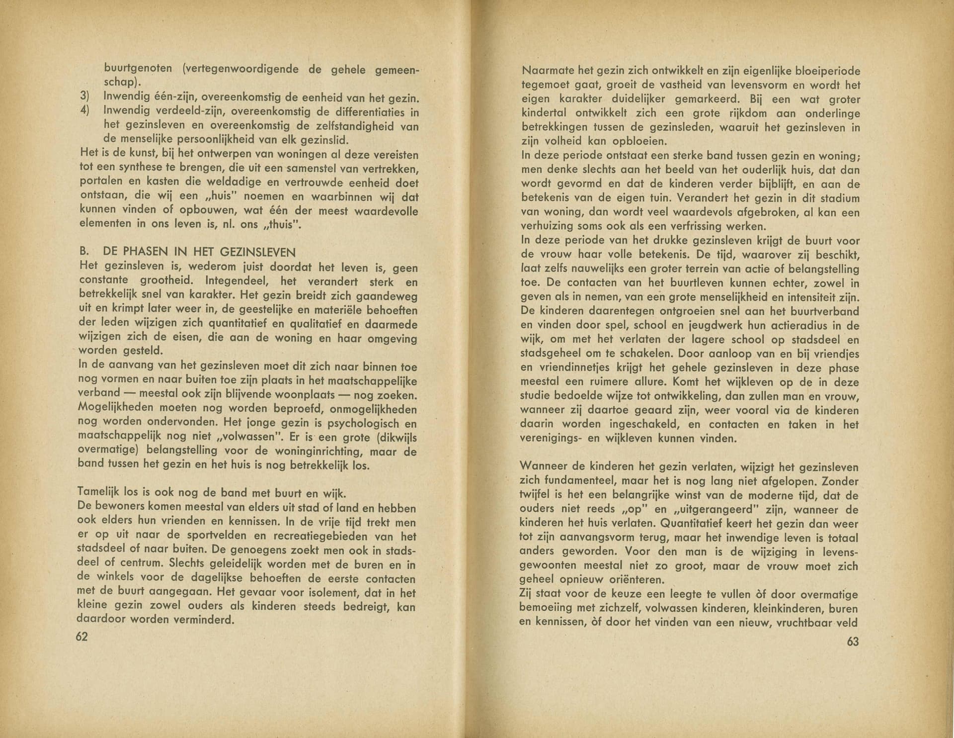  A. Bos et al., De stad der toekomst, de toekomst der stad. Een stedebouwkundige en sociaal-culturele studie over de groeiende stadsgemeenschap, Rotterdam, 1946. Collectie Het Nieuwe Instituut 