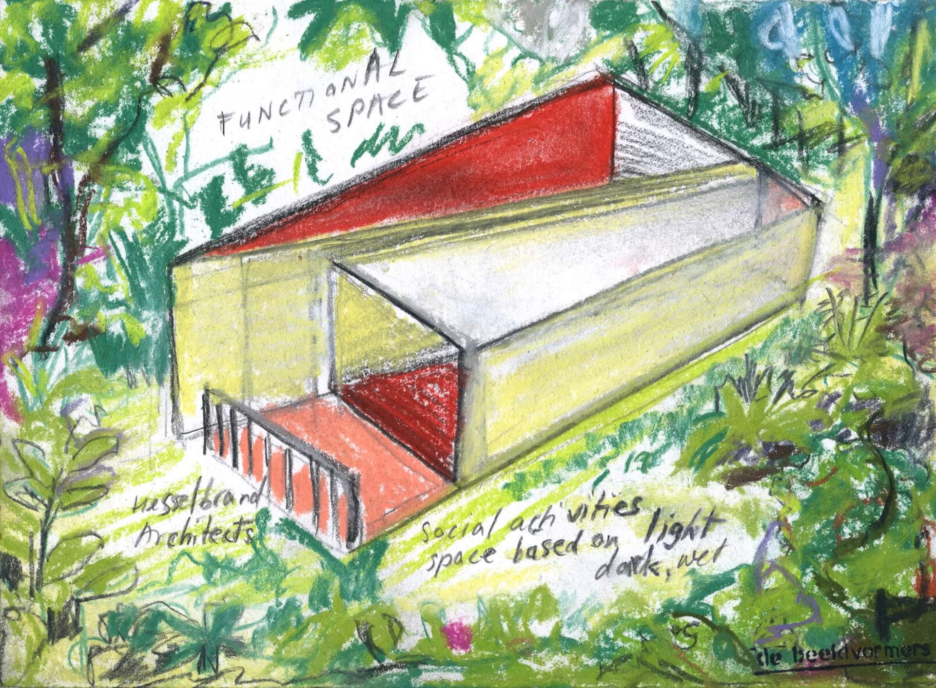 Thursday Night with Jack Self. Visual report by De Beeldvormers 