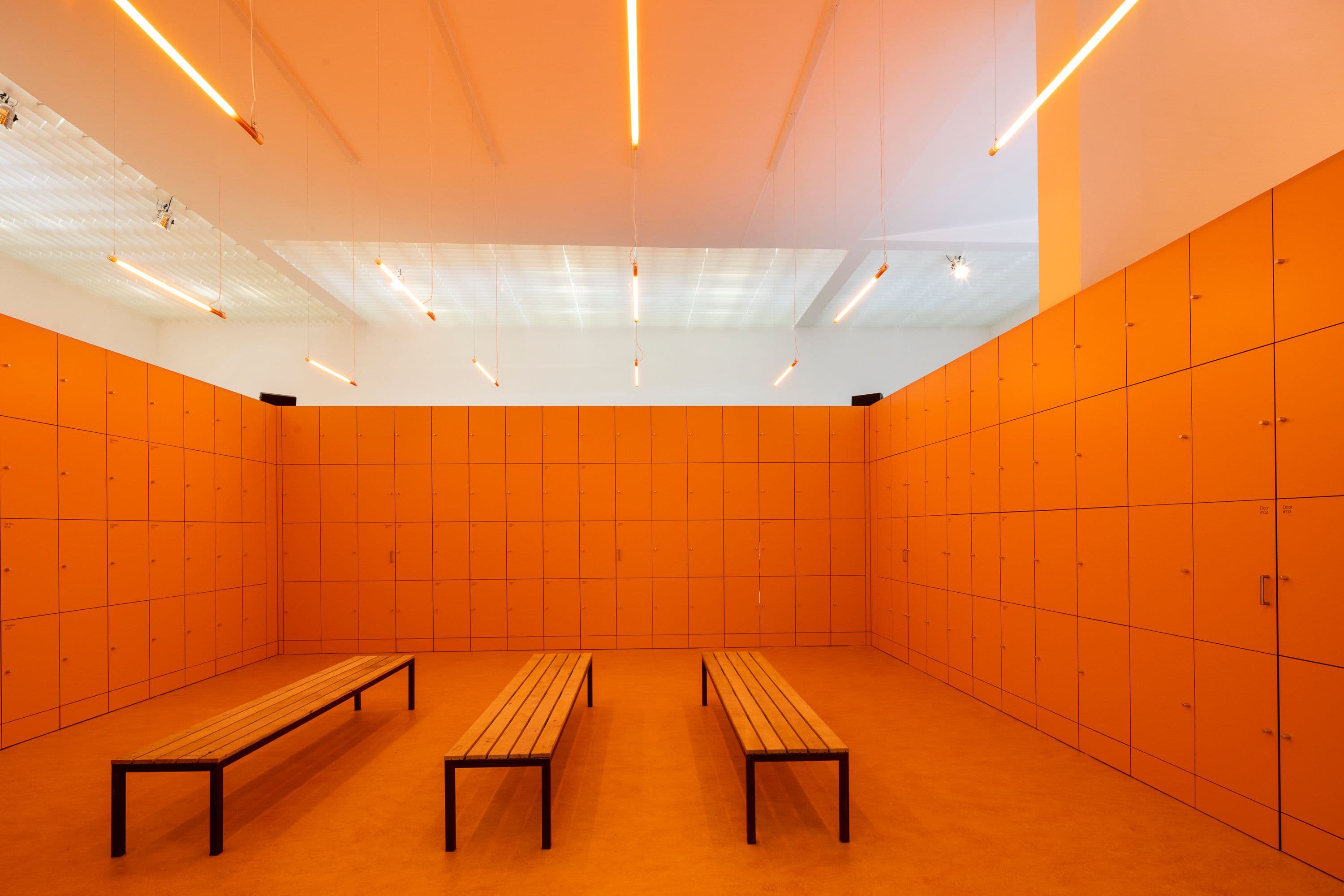 Dutch Pavilion WORK, BODY, LEISURE. 16th International Architecture Exhibition - La Biennale di Venezia, FREESPACE. Photo: Daria Scagliola 