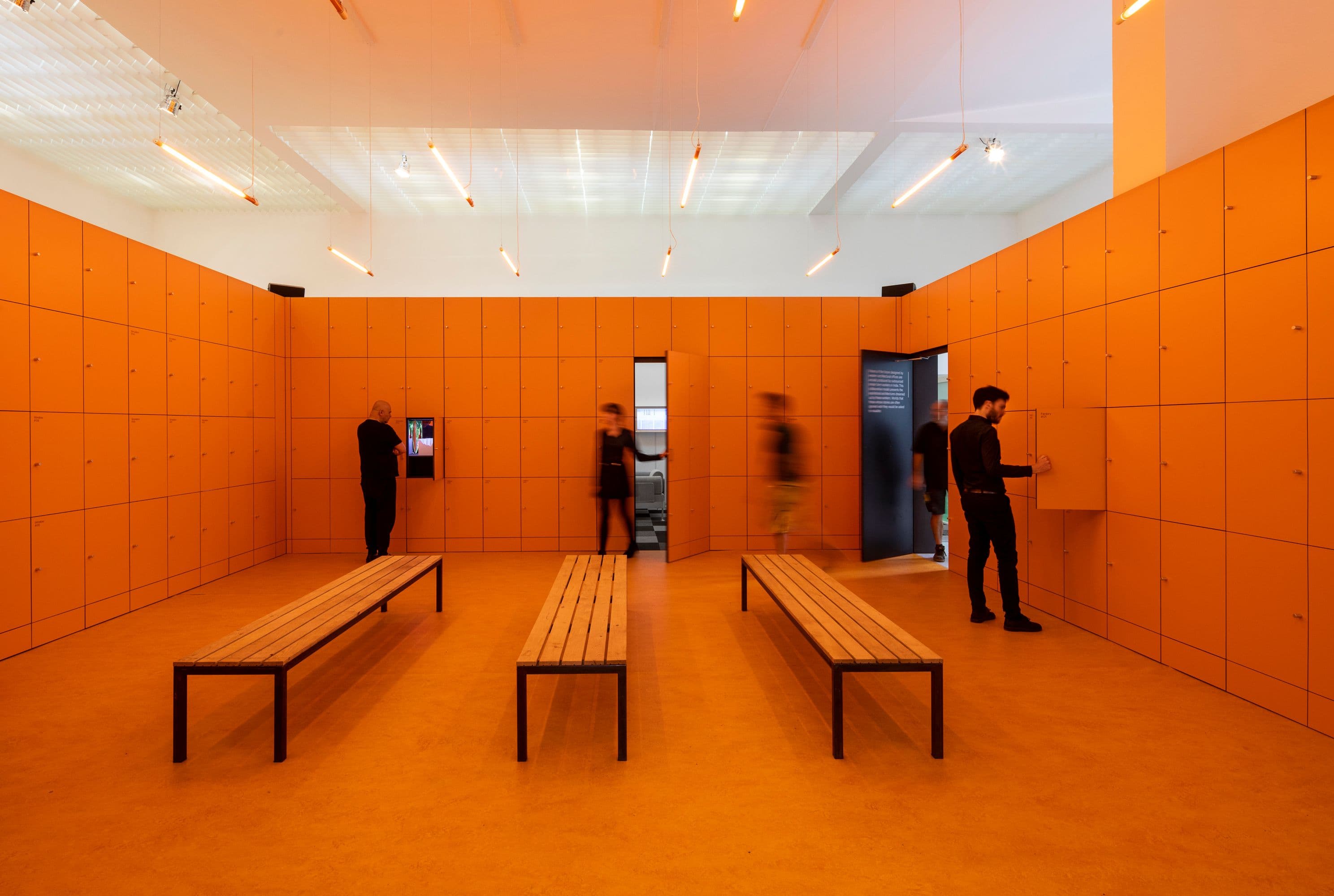 Dutch Pavilion WORK, BODY, LEISURE. 16th International Architecture Exhibition - La Biennale di Venezia, FREESPACE. Photo: Daria Scagliola 