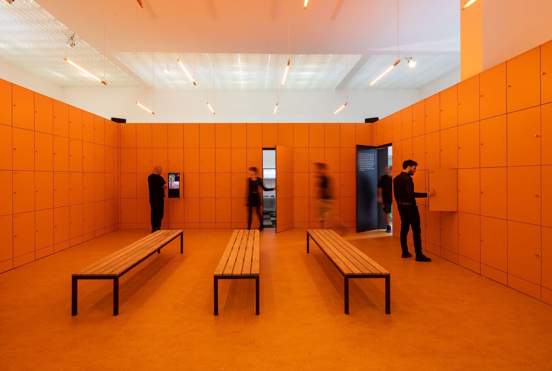  Dutch Pavilion WORK, BODY, LEISURE. 16th International Architecture Exhibition - La Biennale di Venezia, FREESPACE. Photo: Daria Scagliola 