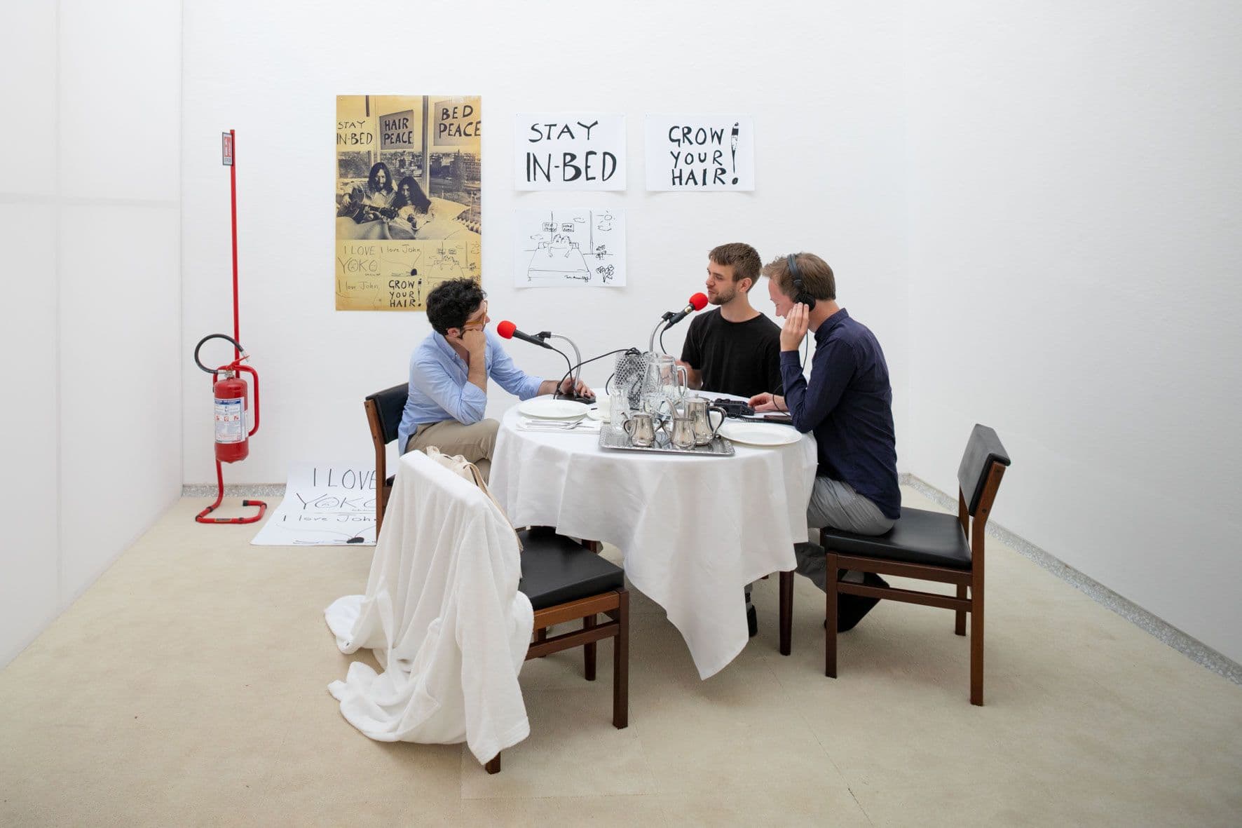 Useful Life podcasts. Dutch Pavilion WORK, BODY, LEISURE. 16th International Architecture Exhibition - La Biennale di Venezia, FREESPACE. Photo: Daria Scagliola 