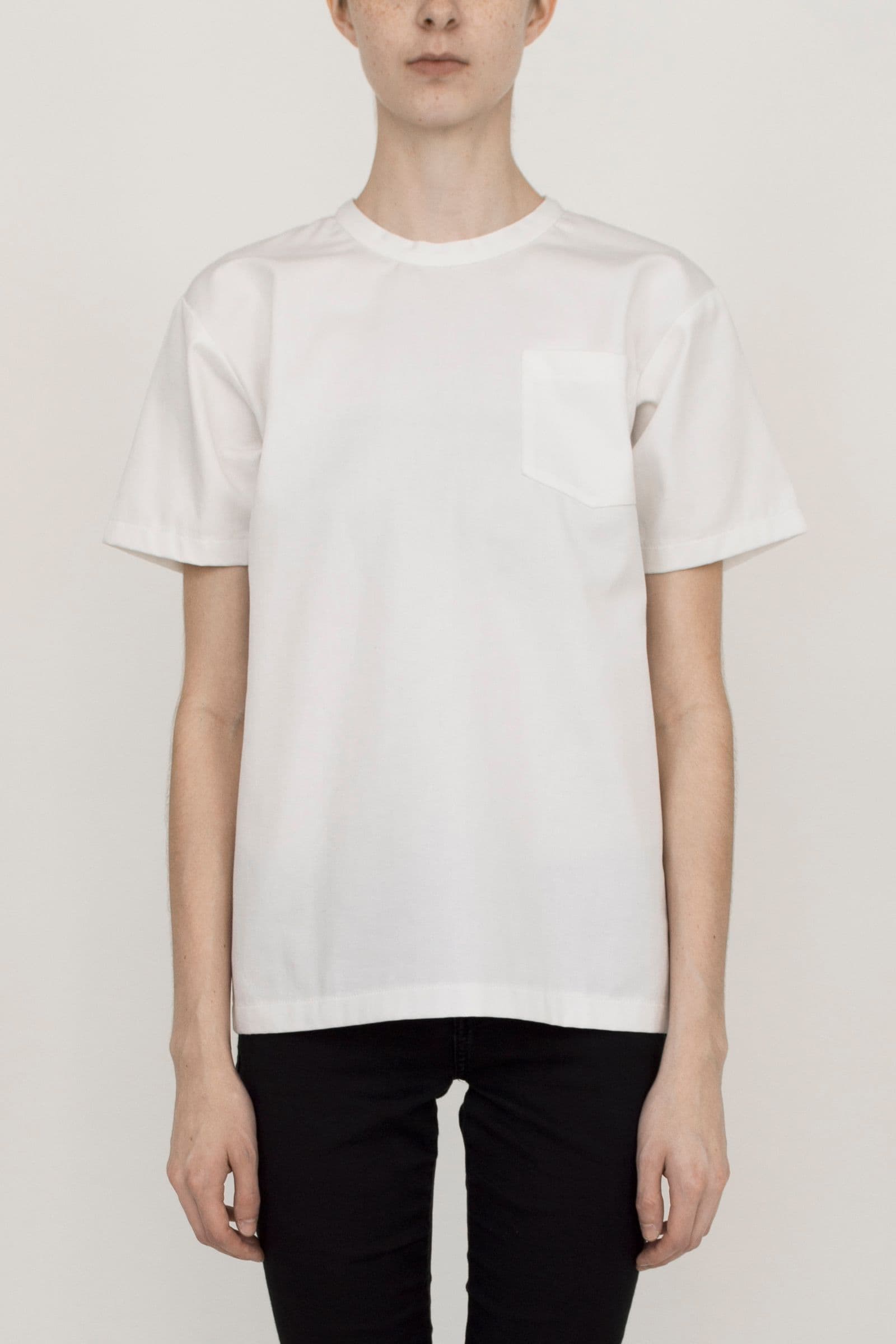 Denim white T-shirt copy 
