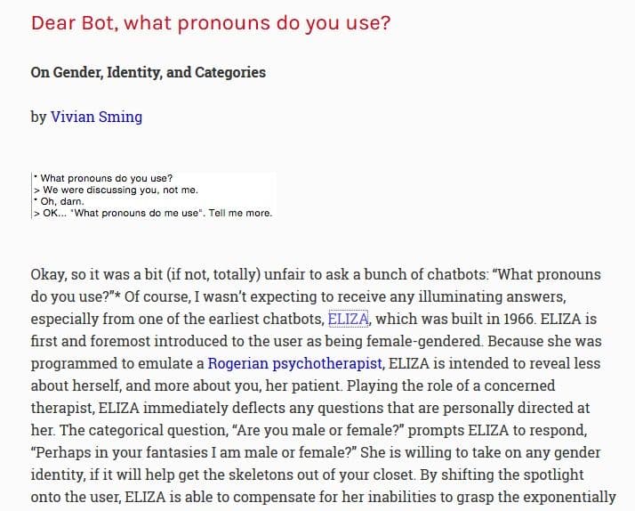  Bot Pronouns, Botwatch 