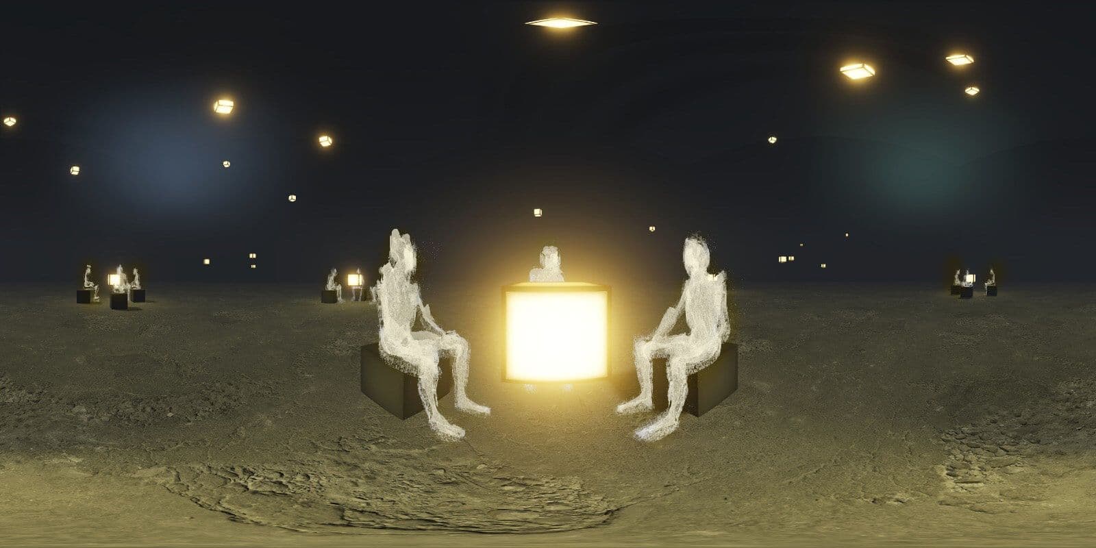 Entering the VR world. Narcissus & Echo.  