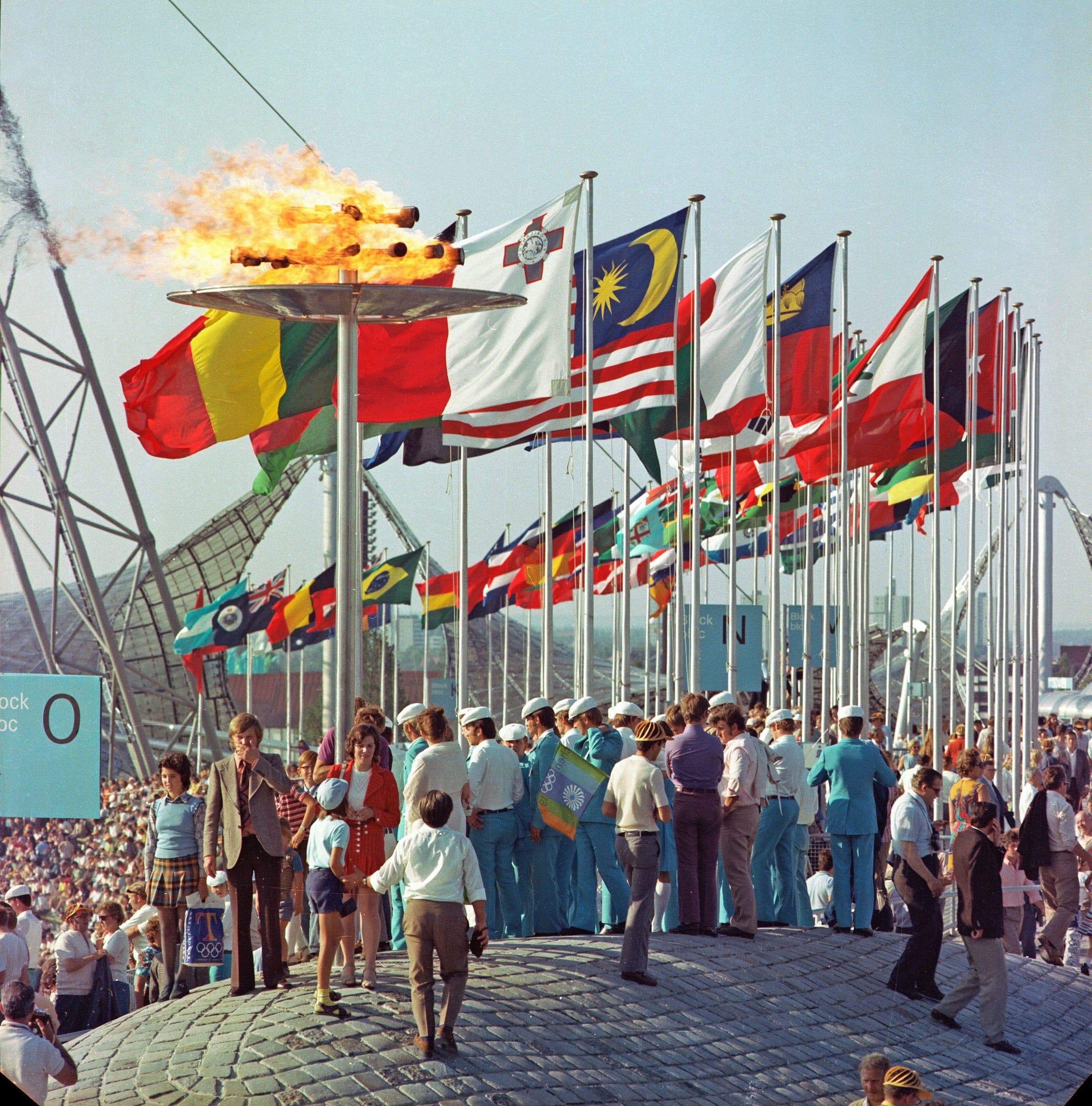 Olympische Spelen München 1972. Foto: BR/ Foto Sessner