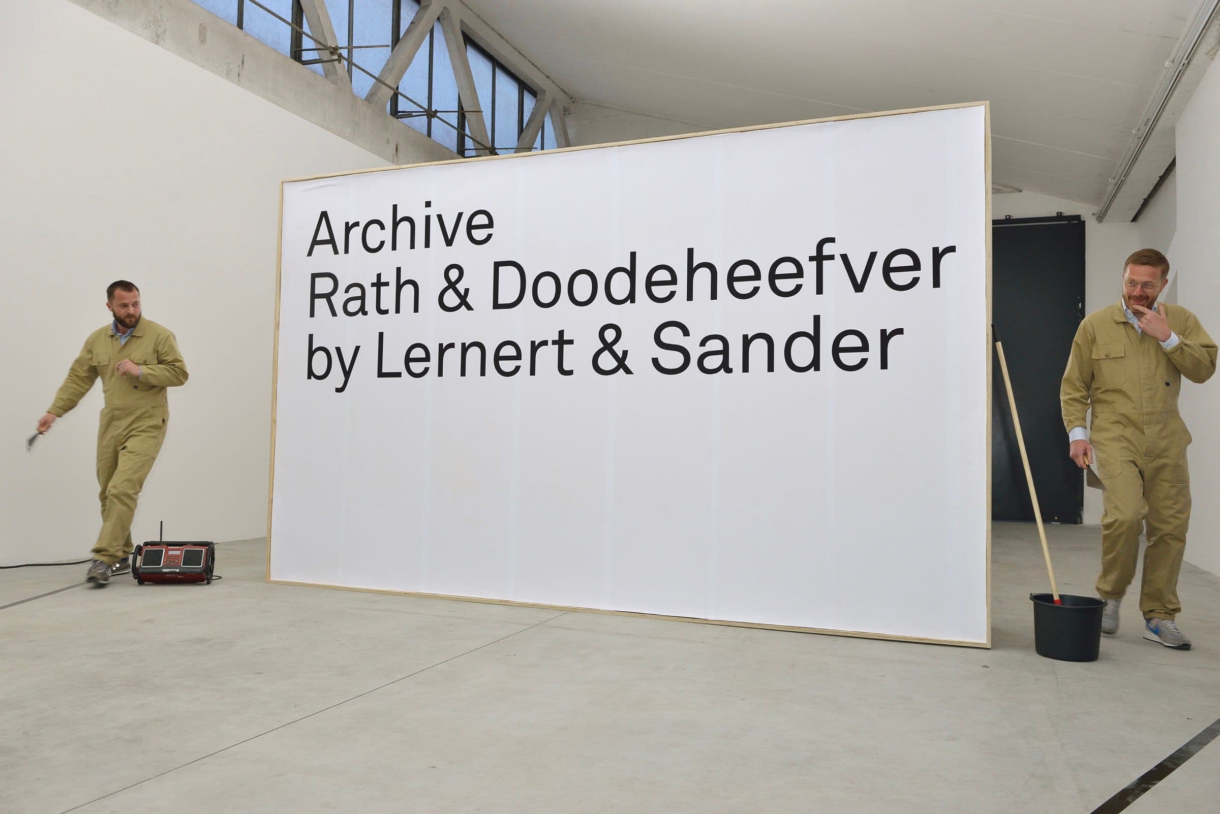 Archive Rath & Doodeheefver by Lernert & Sander. Salone di Mobile, Milaan. Foto Ilco Kemmere