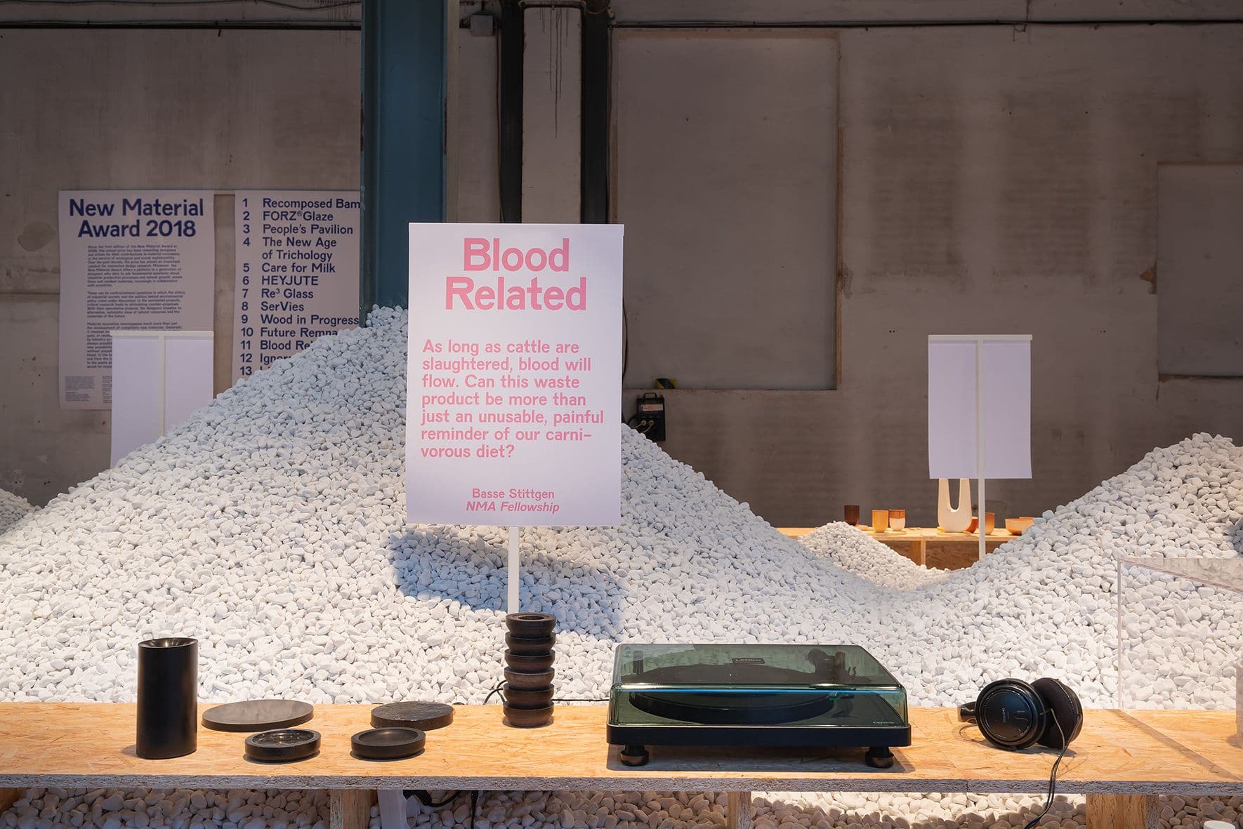 New Material Award tijdens Salone del Mobile 2019. Foto: Ilco Kemmere. 