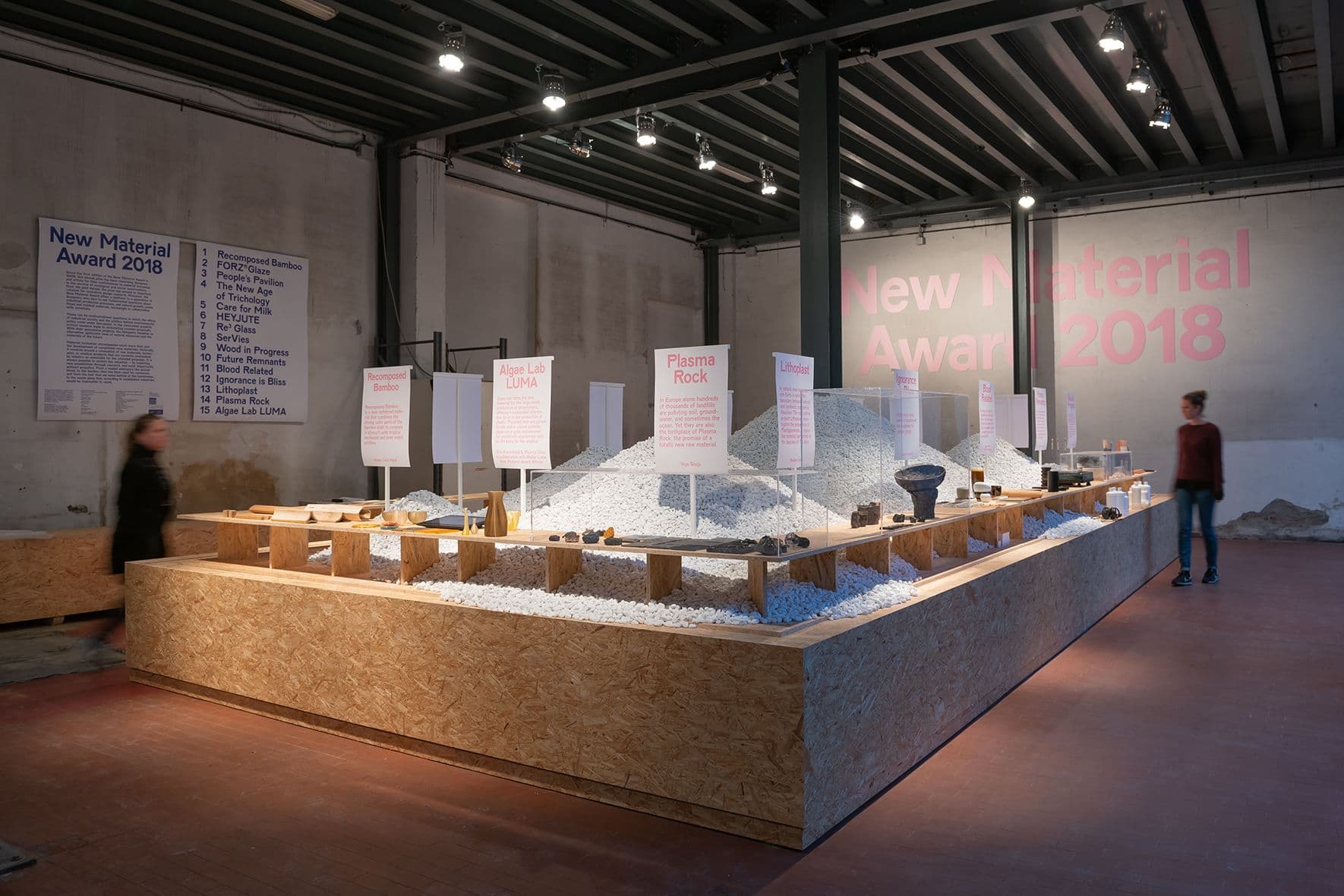 New Material Award tijdens Salone del Mobile 2019. Foto: Ilco Kemmere. 