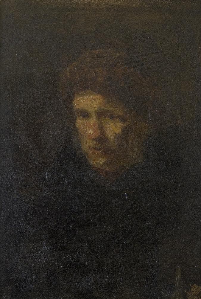 Portrait, attributed to Jozef Israëls.Collection Nieuwe Instituut. Loan BIHS. 