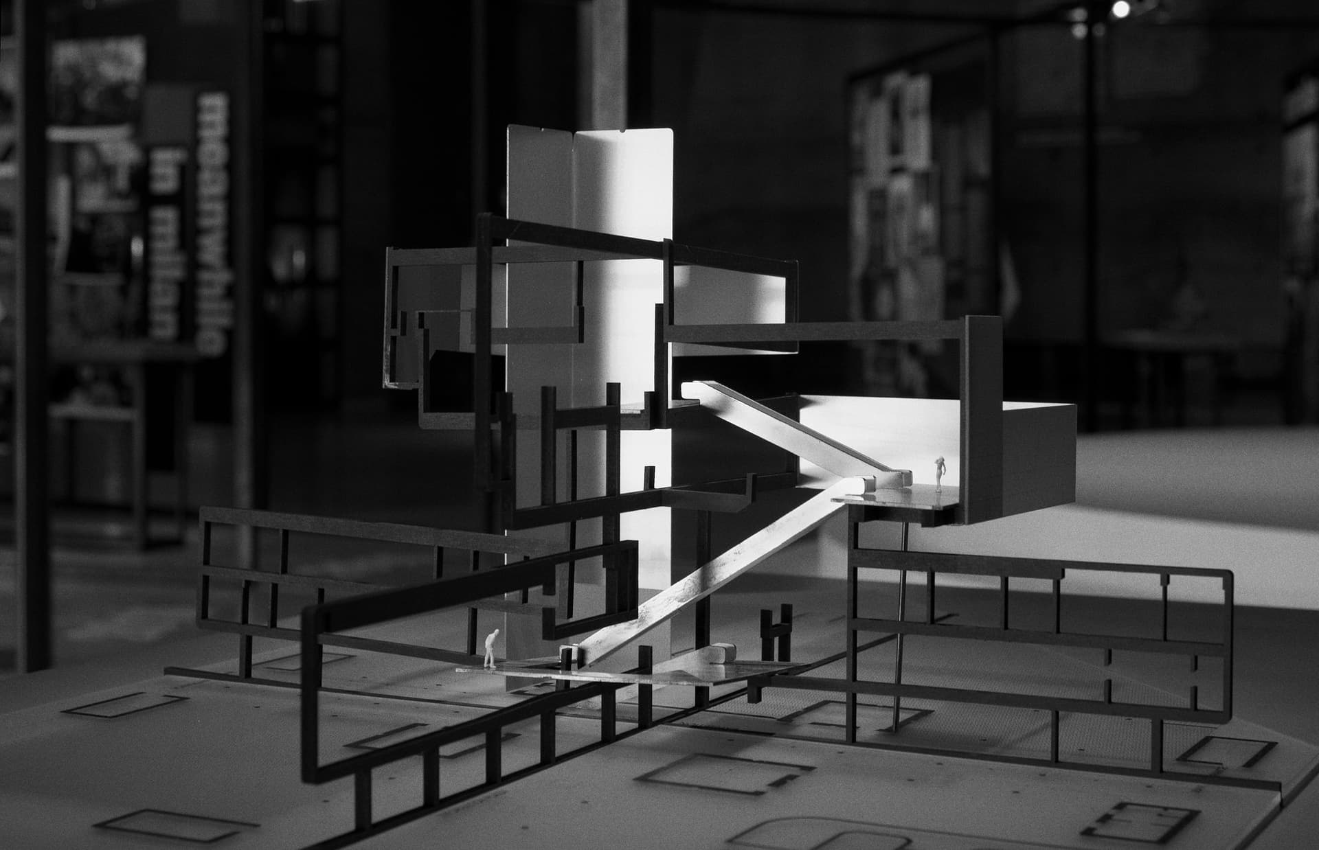  Tentoonstellingsmaquette AMO, naar ontwerp van J.B. Bakema en C. Weeber. Nederlands paviljoen Osaka 1970. Foto Petra van der Ree