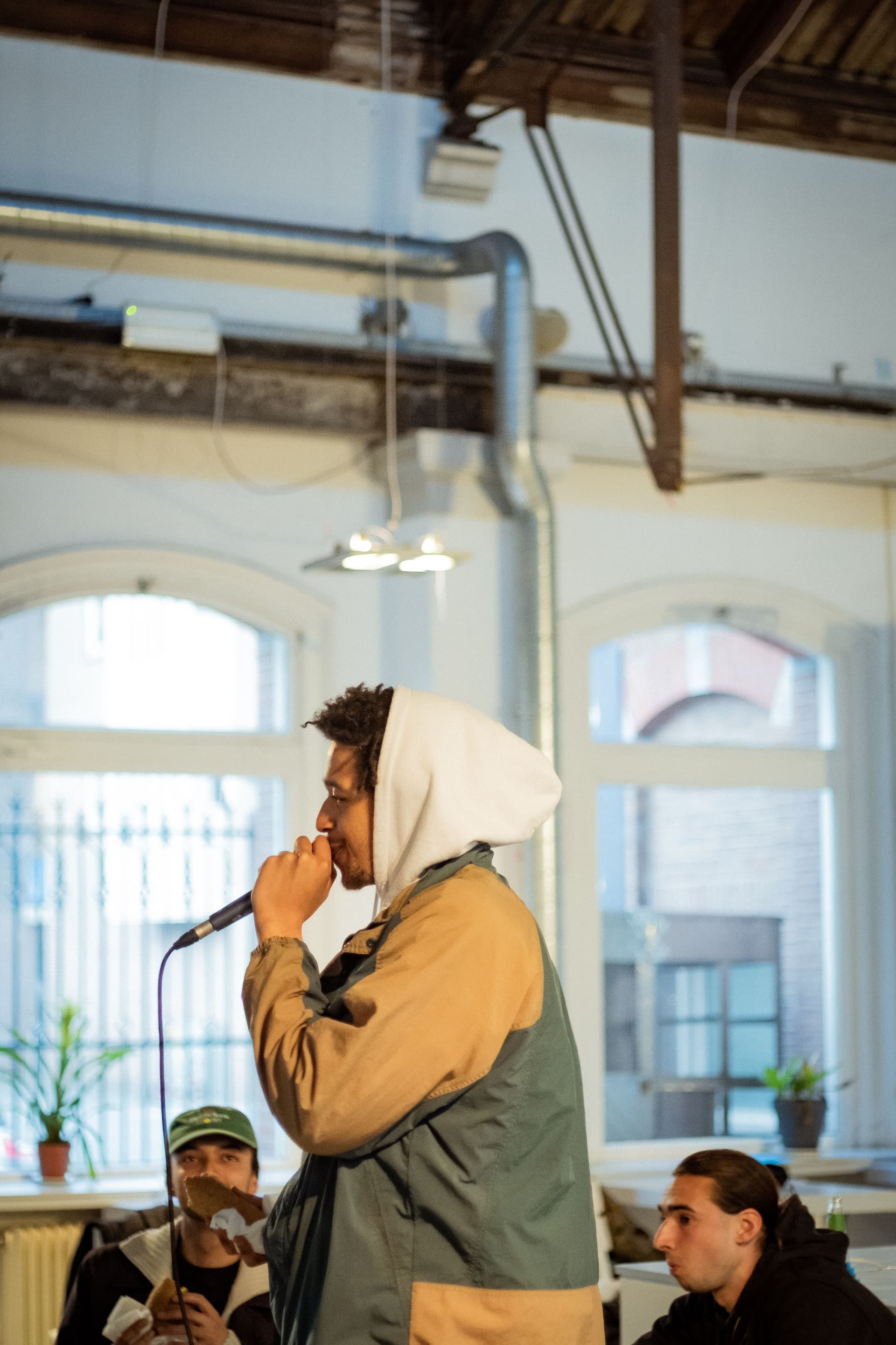  Bijeenkomst in Het Gemaal op Zuid als onderdeel van het project Wider Perspectives. Foto Lavinia Xausa. 