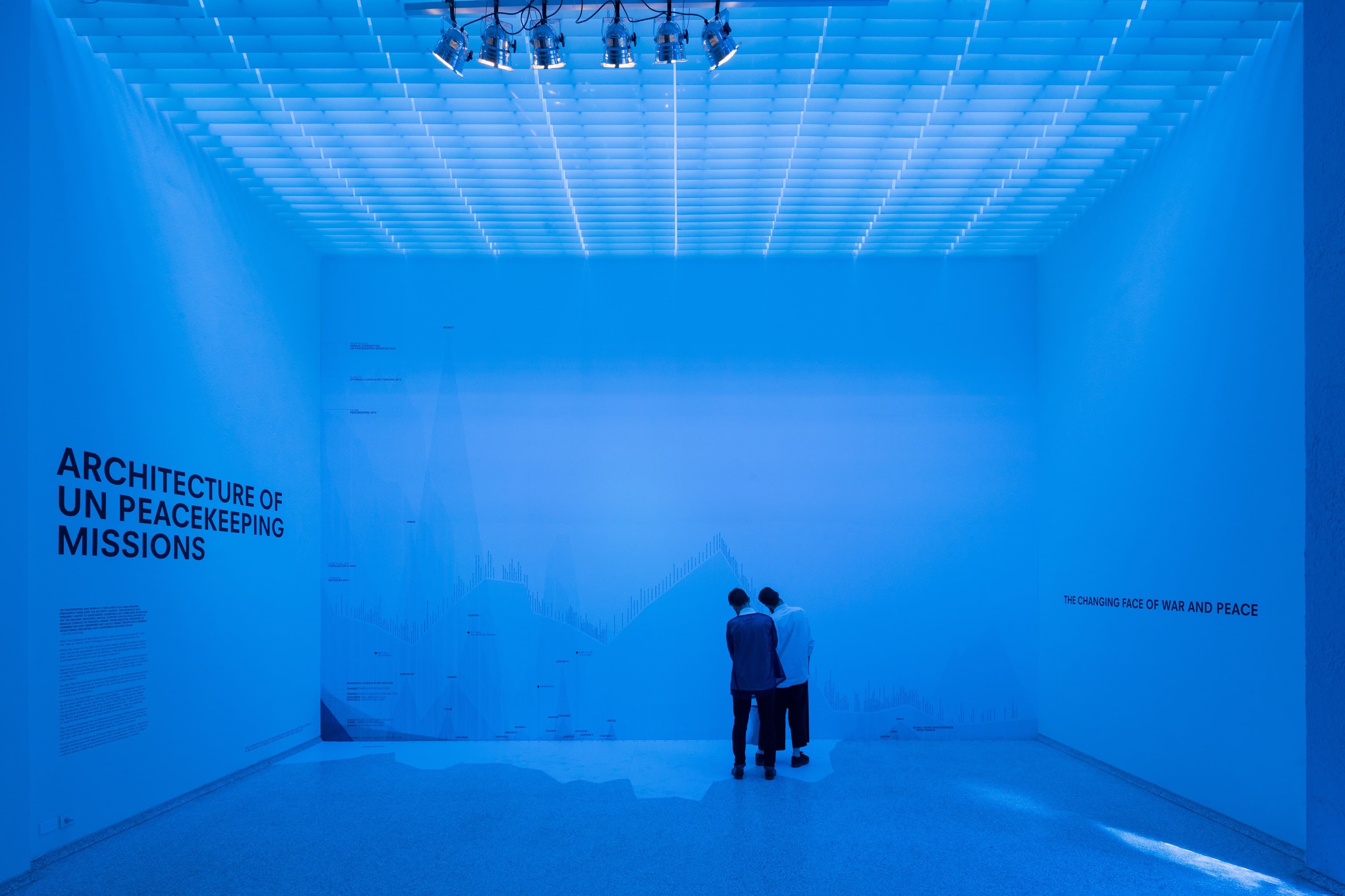 BLUE: Architecture of UN Peacekeeping Missions. Photo: Iwan Baan 