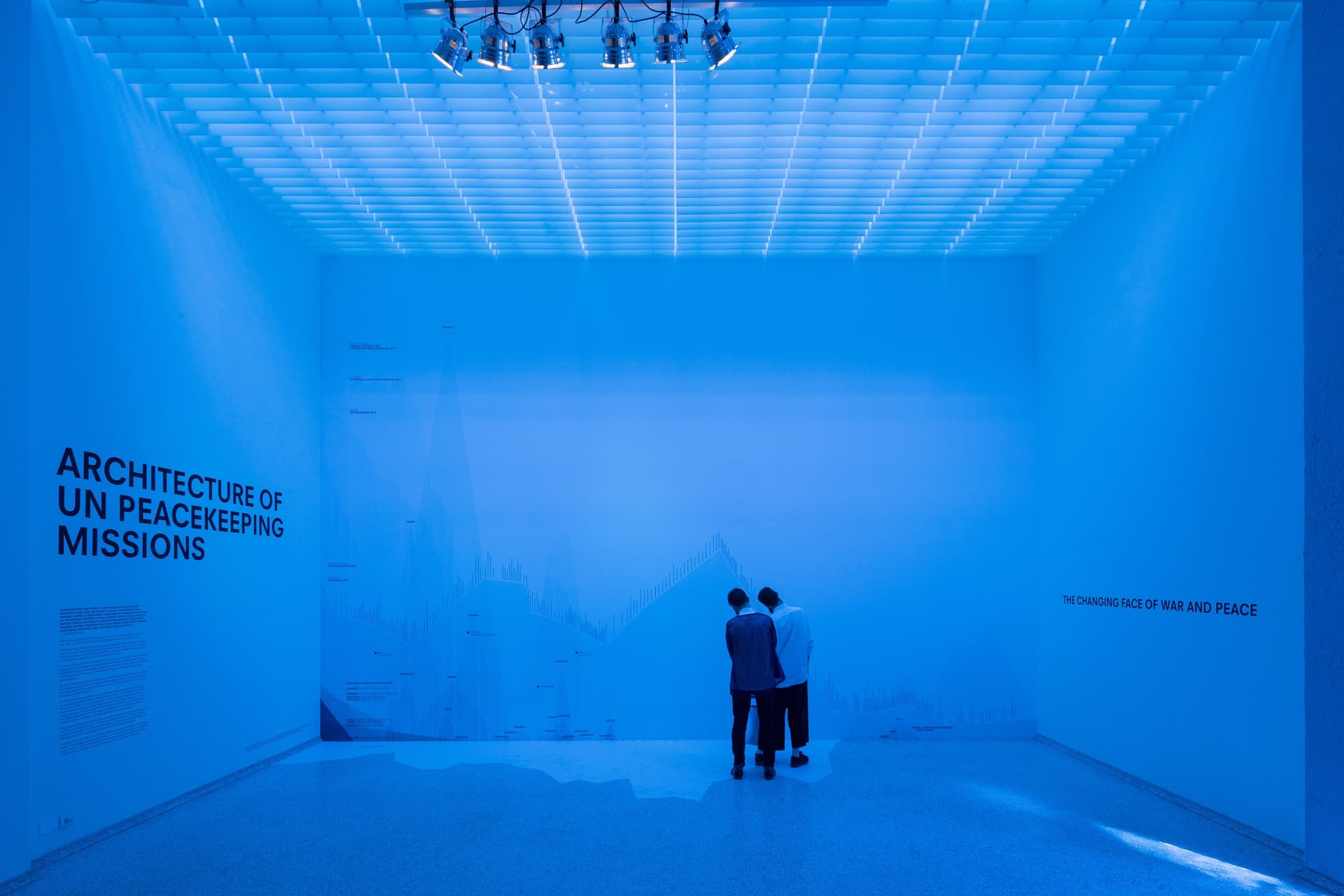 BLUE: Architecture of UN Peacekeeping Missions. Photo: Iwan Baan 