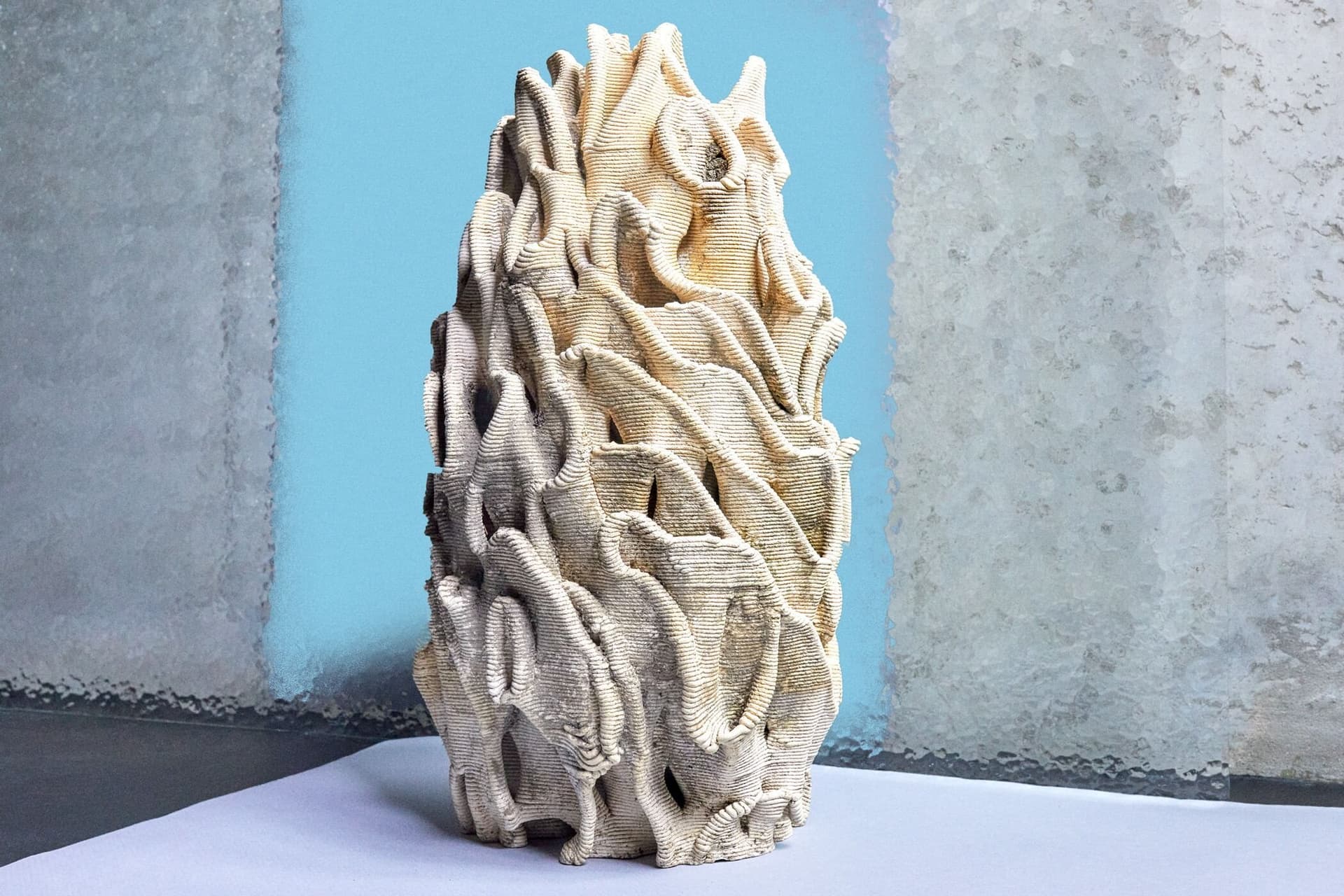 A 3D-printed garden sculpture by Urban Reef, photo: Tarona. 