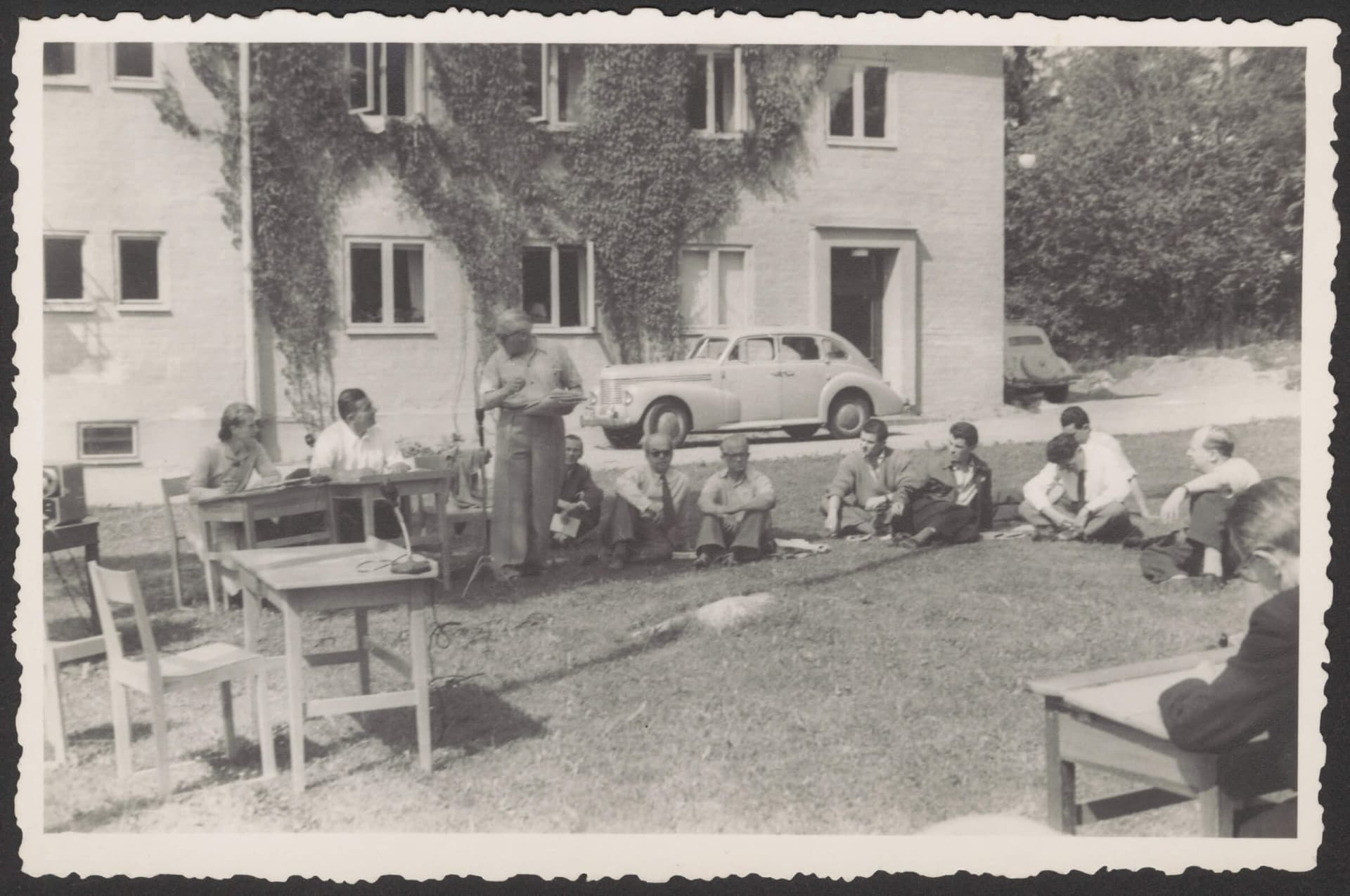 CIAM meeting in Sigtuna, Zweden, 1952. Foto uit het archief van C. van Eesteren. Collectie Het Nieuwe Instituut, EEST 4.440  