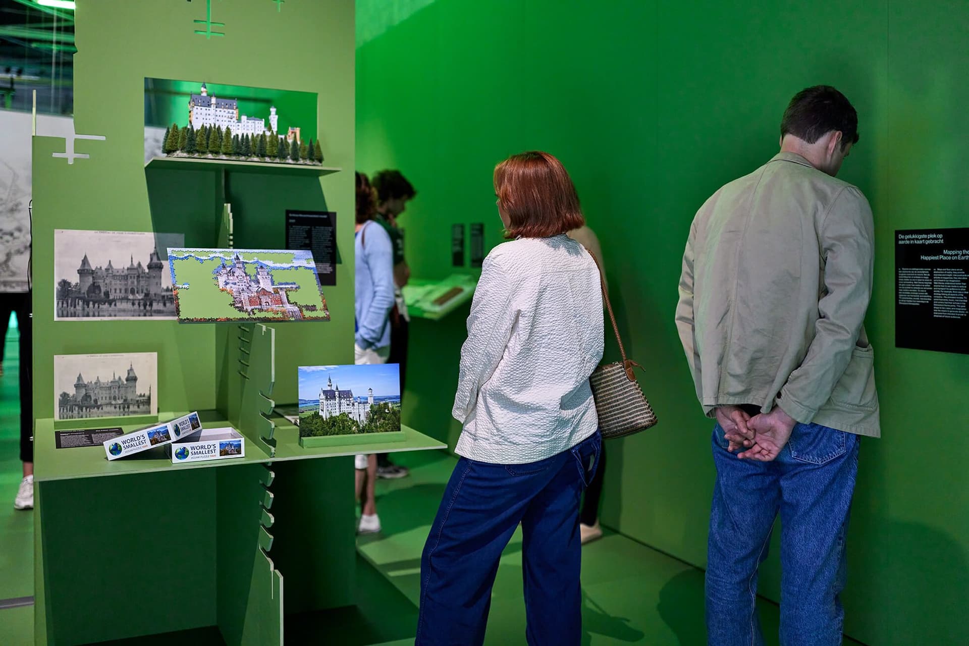 Opening ‘De architectuur van een wondere wereld’, 4 september 2021 in Het Nieuwe Instituut. Foto: Aad Hoogendoorn.  