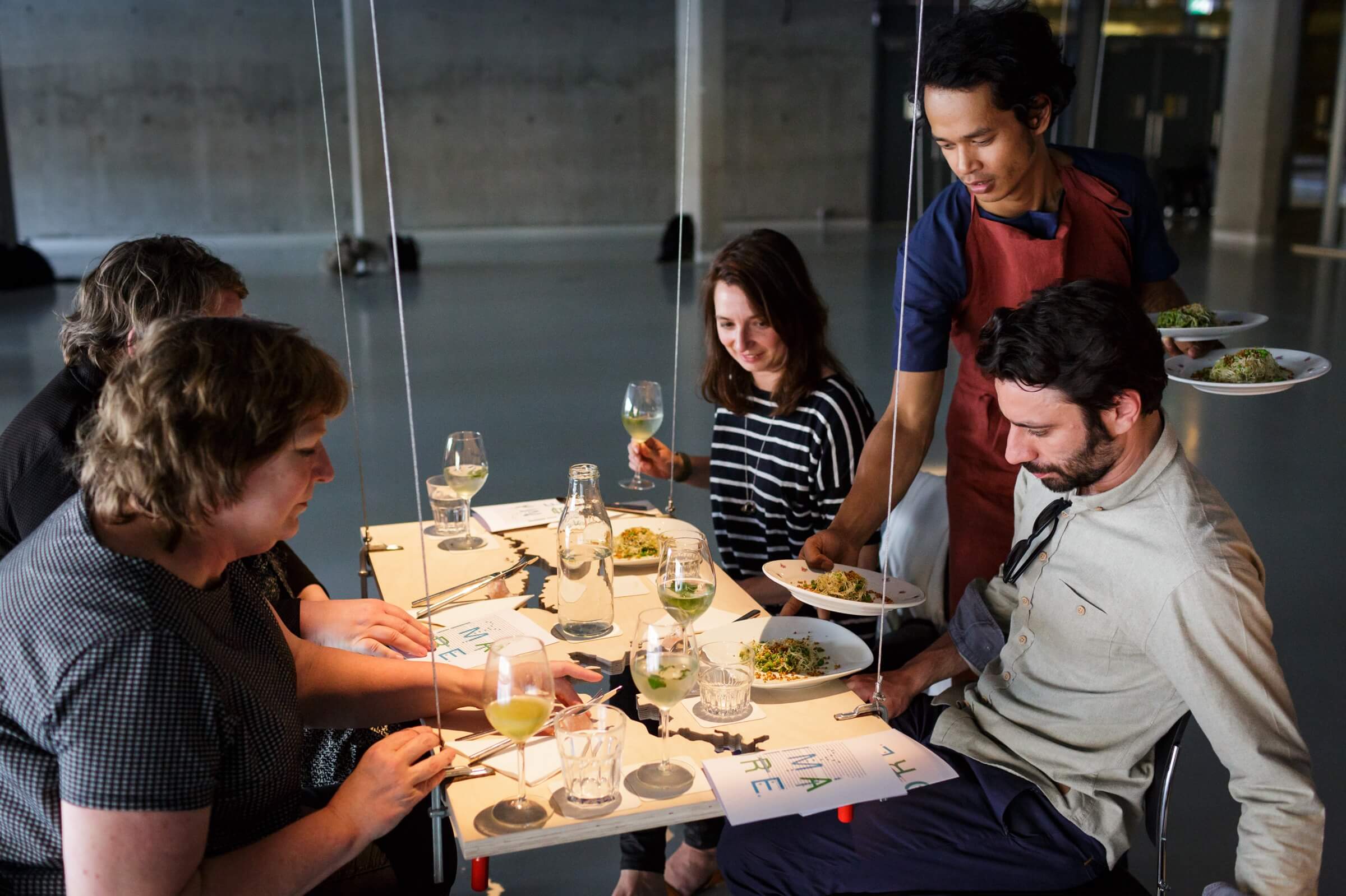 Thursday Night Climavore Dinner with Cooking Sections. Photo: Fred Ernst 