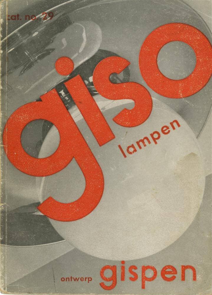 Omslag Giso catalogus, 1929. Collectie Nieuwe Instituut. 