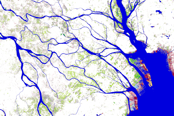 Global surface water occurrence, change, seasonality, recurrence, and transitions by the European Commission's Joint Research Centre using Landsat images. Source: Google Earth Engine 