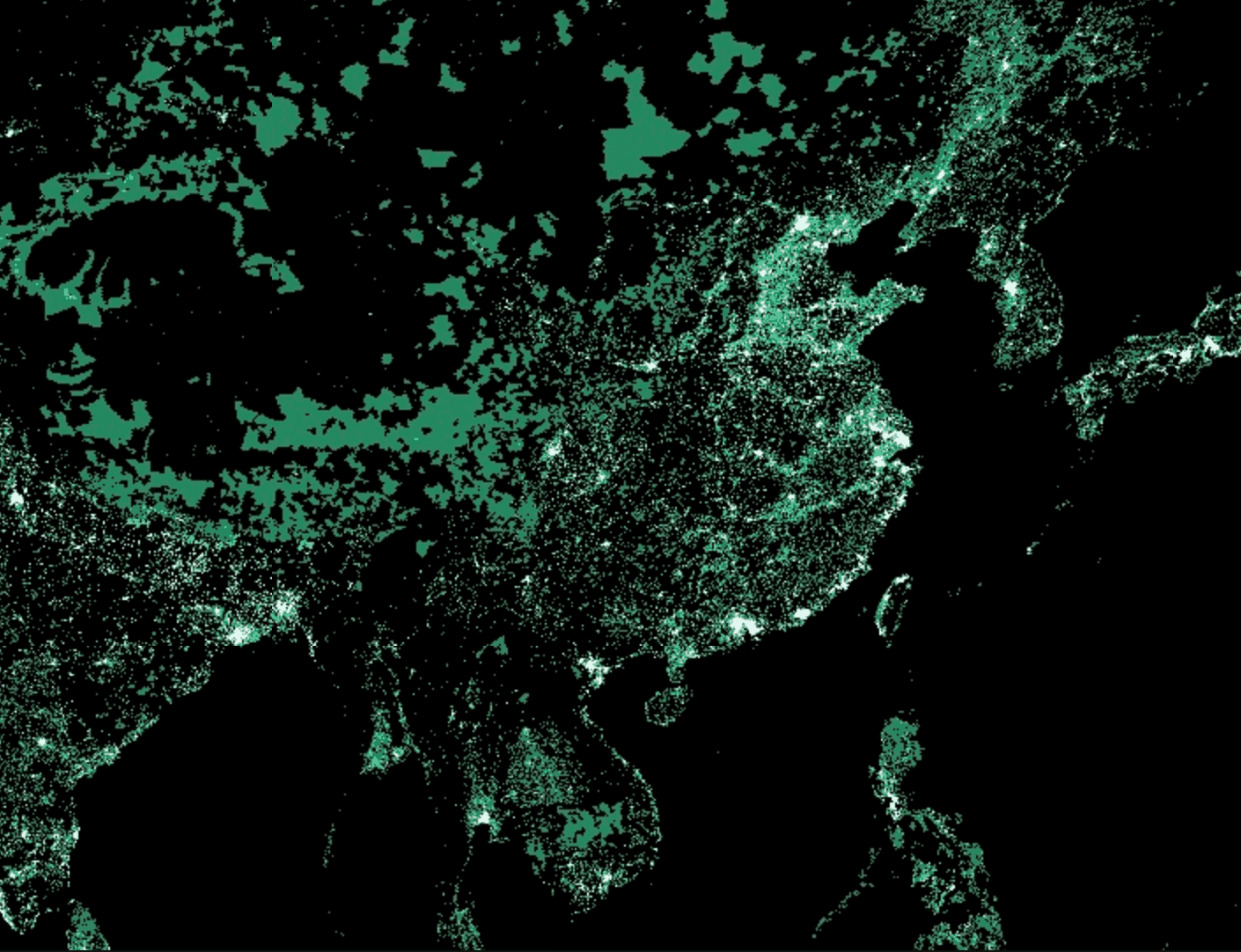 Screenshot from the dataset GHSL: Global Human Settlement Layers. Source: Google Earth Engine 