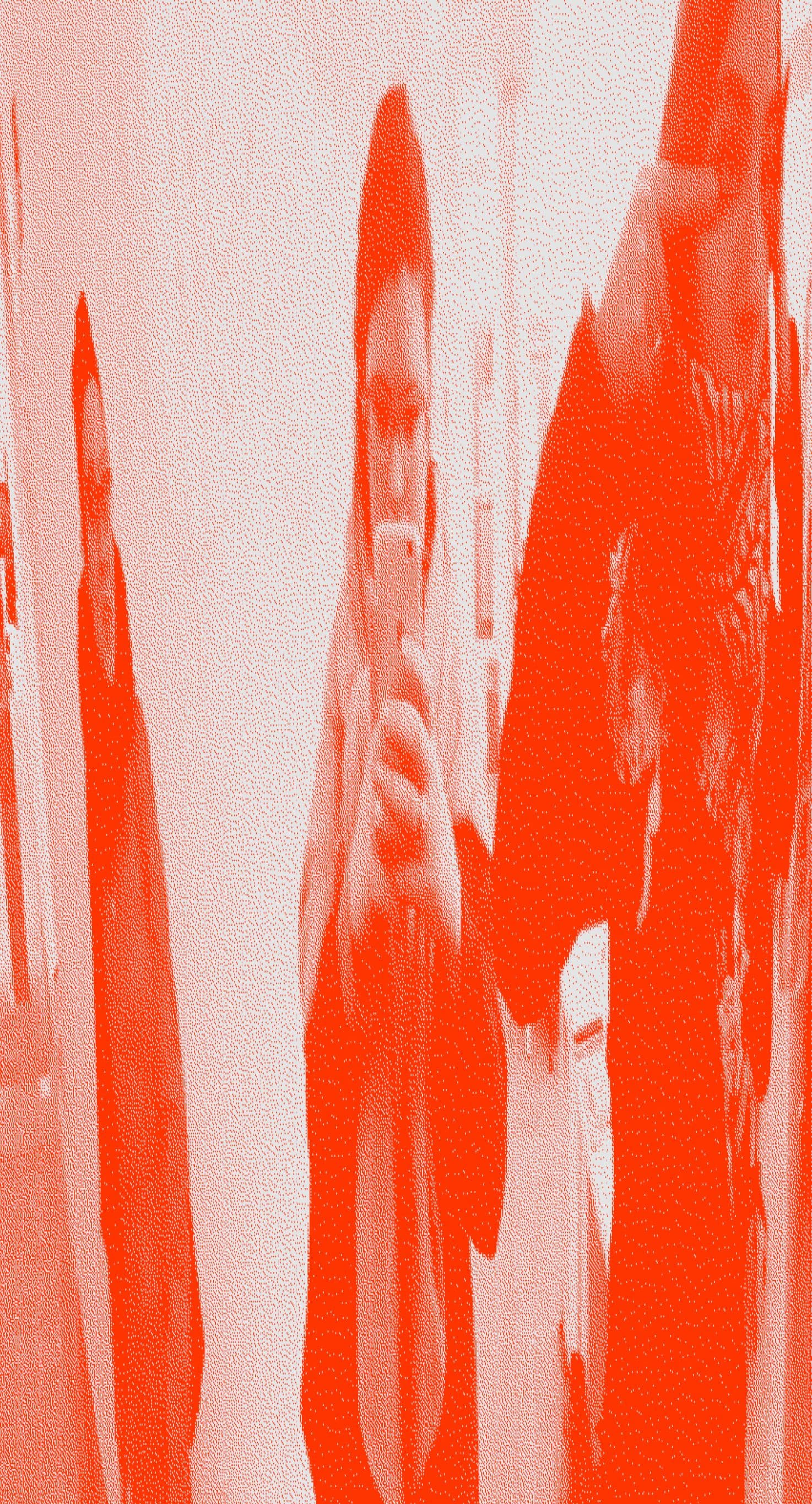 f-architecture's selfie in the reflective columns of NEW INC. Photo: Gabrielle Printz