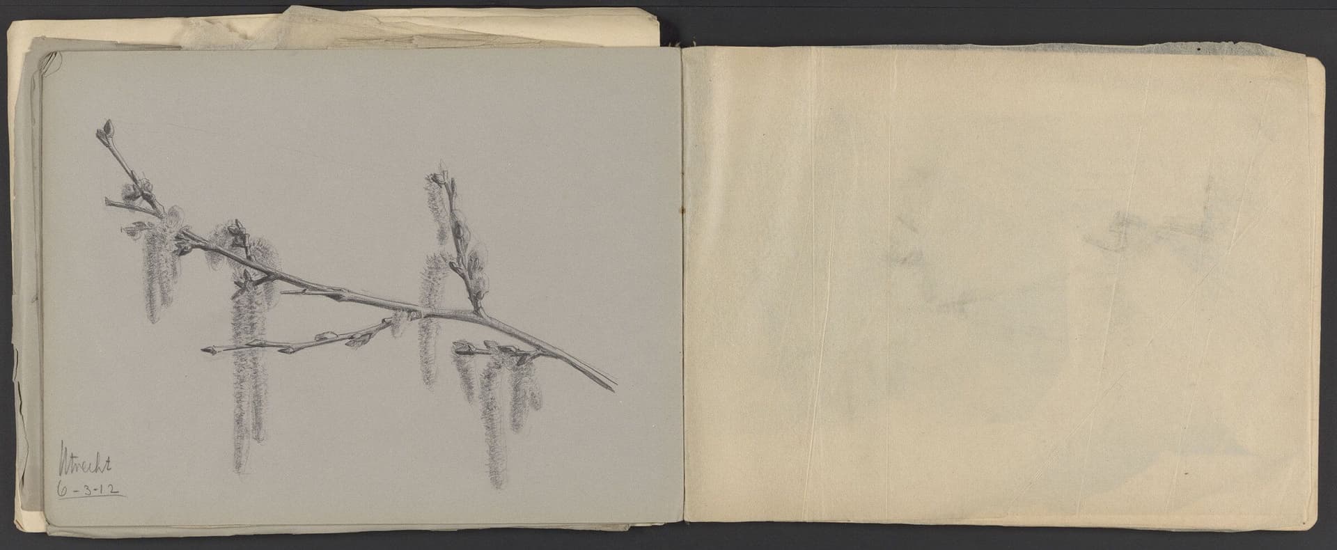 During and after his walks, Verhagen made sketches and watercolours of the Dutch landscape. He had an eye for the broad outlines of the landscape and for trees, flowers and plants. He studied their growth over the seasons and made connecti… 