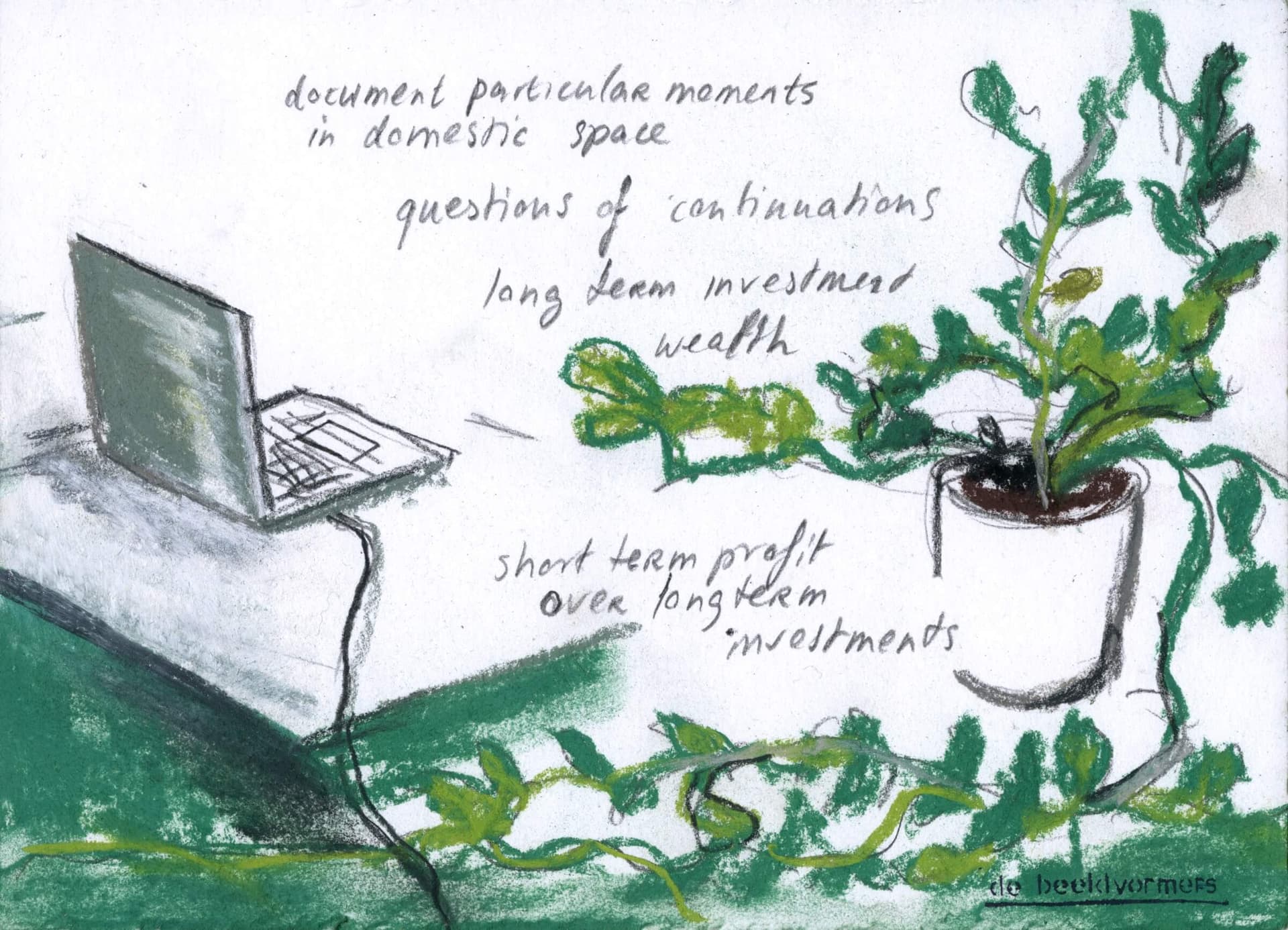 Thursday Night with Jack Self. Visual report by De Beeldvormers 