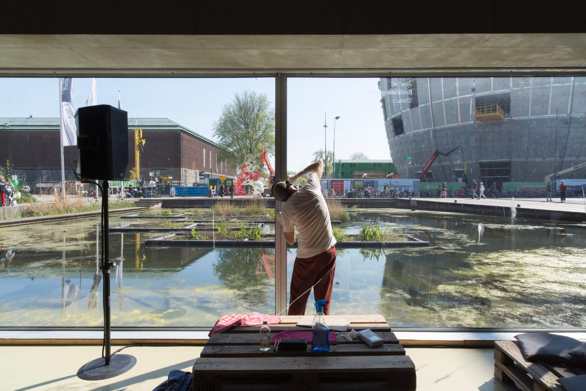 The Common Inn op 18 April 2019 in Het Nieuwe Instituut. Foto: Franziska Müller Schmidt. 