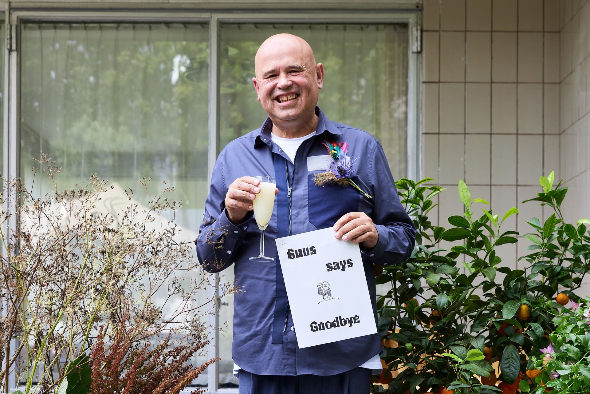 Feestelijk afscheid van Guus Beumer, 2 juli 2021. Foto: Aad Hoogendoorn.