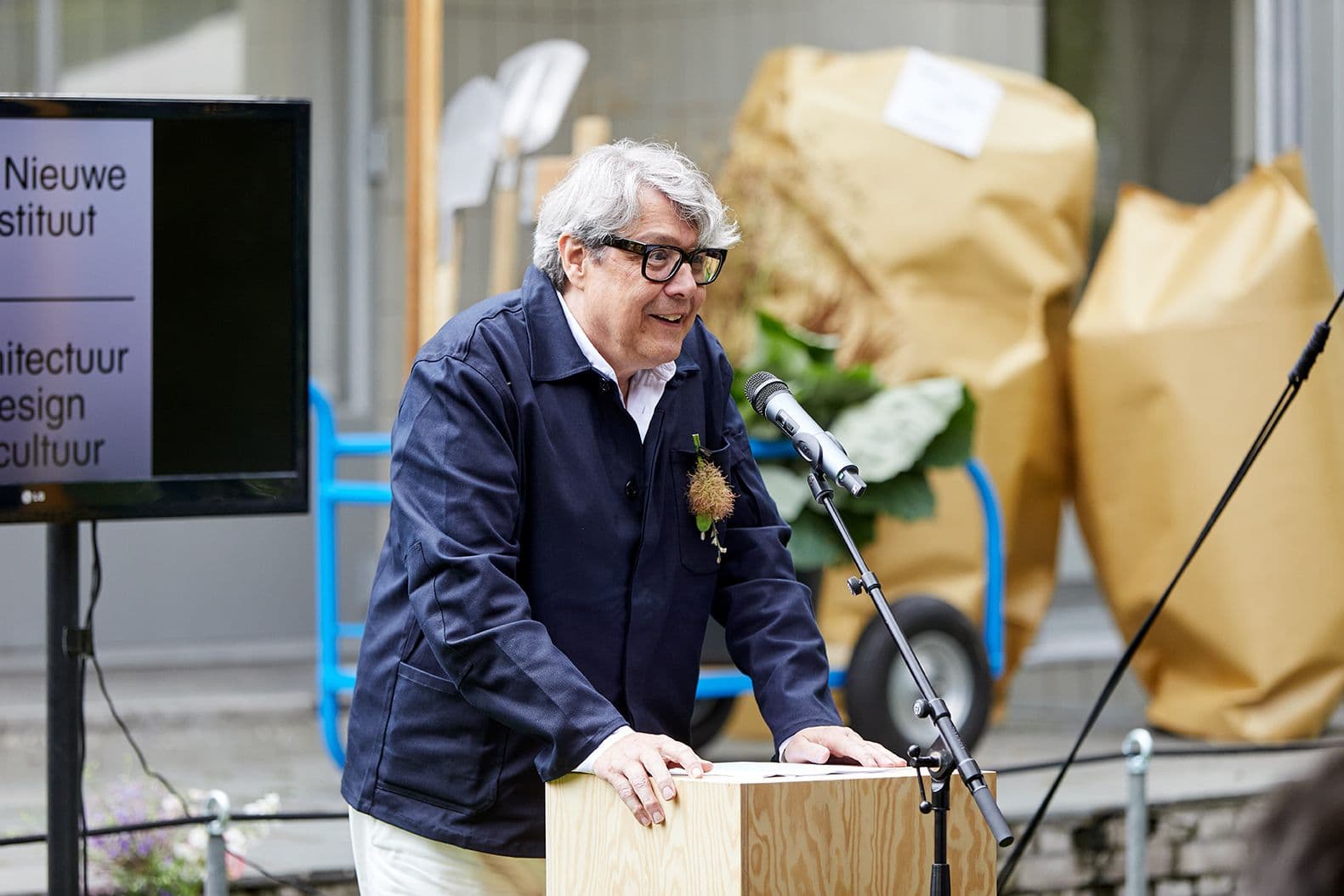 Toespraak Gert Staal bij het afscheid van Guus Beumer, 2 juli 2021. Foto: Aad Hoogendoorn.