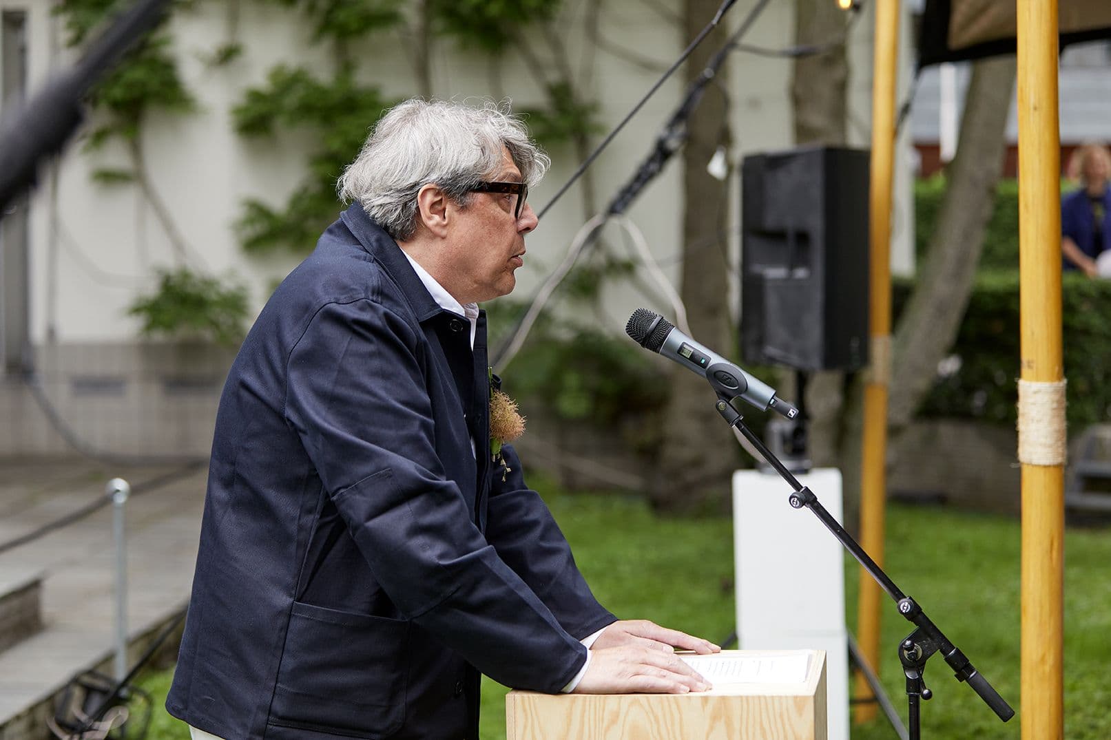 Toespraak Gert Staal bij het afscheid van Guus Beumer, 2 juli 2021. Foto: Aad Hoogendoorn.