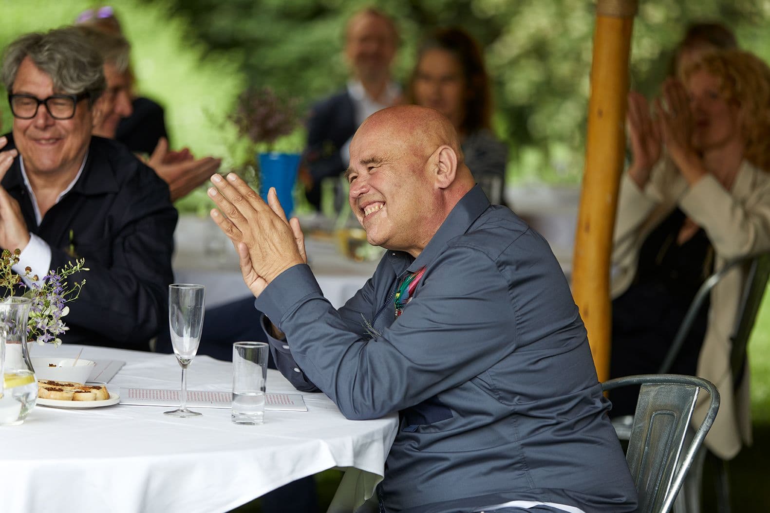 Feestelijk afscheid van Guus Beumer, 2 juli 2021. Foto: Aad Hoogendoorn.