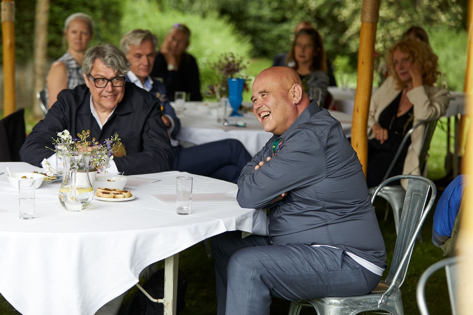 Feestelijk afscheid van Guus Beumer, 2 juli 2021. Foto: Aad Hoogendoorn.